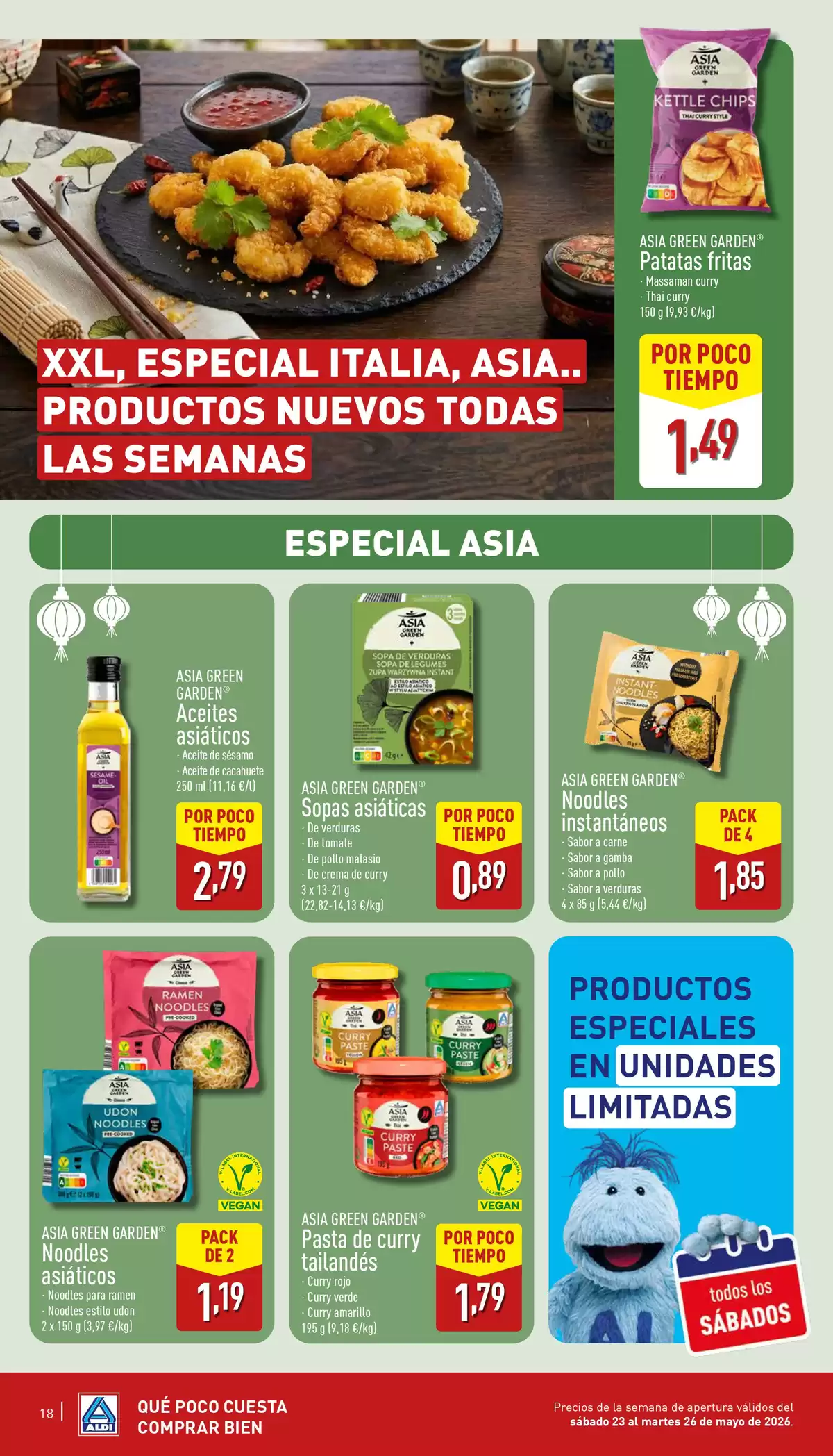 Offres ALDI Espagne de 20 à 24 mai 2026 Quel peu que Costa Acheter bé - ALDI - Espagne - 20 mai 2026 – 24 mai 2026 - Page 18