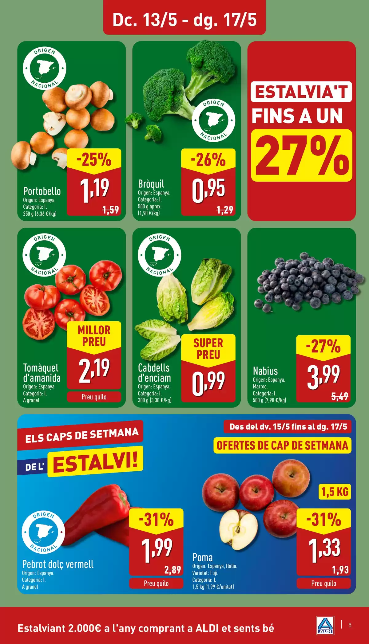 Offres ALDI Espagne de 20 à 24 mai 2026 Quel peu que Costa Acheter bé - ALDI - Espagne - 20 mai 2026 – 24 mai 2026 - Page 29