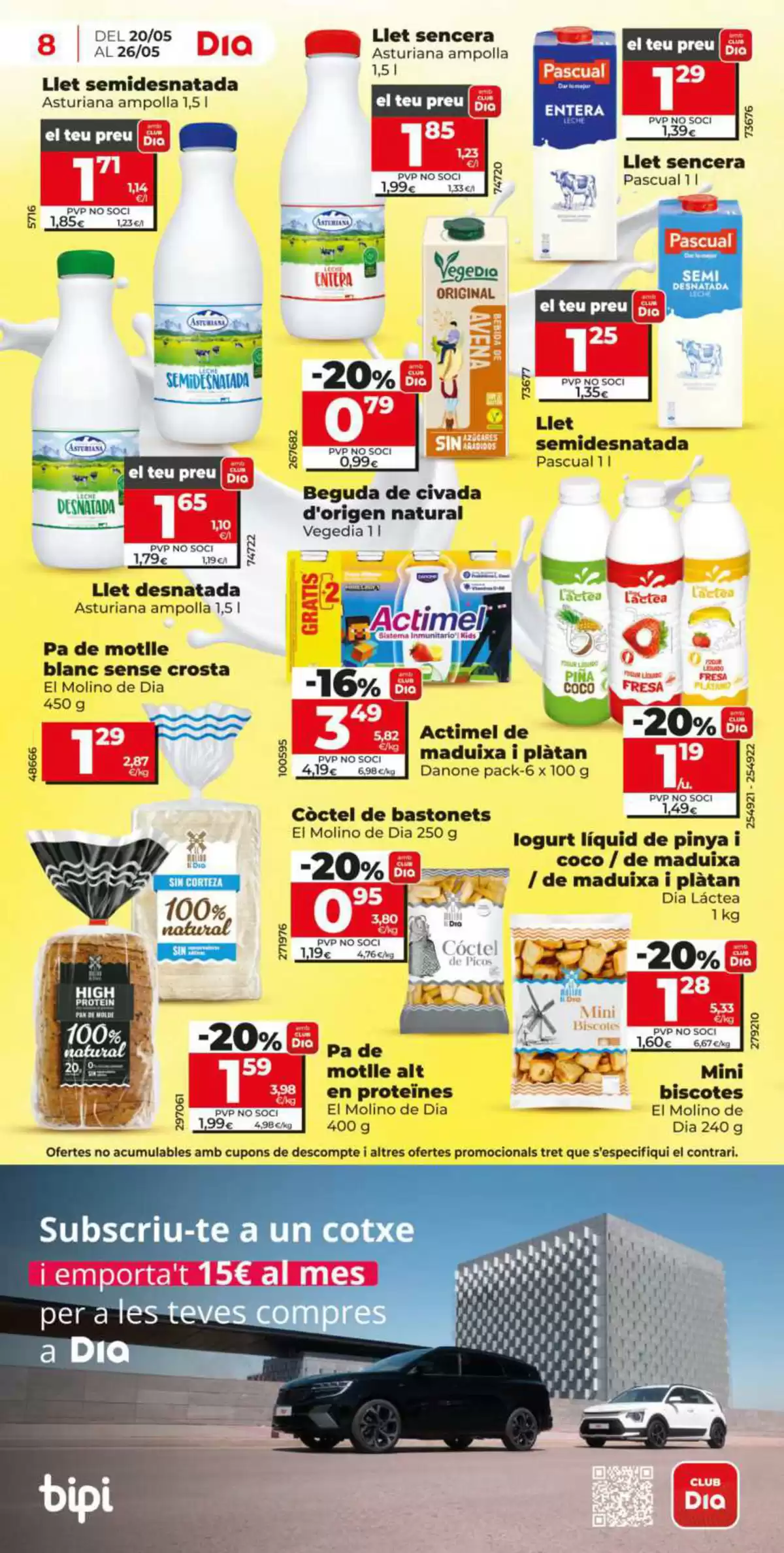 Offres Dia Espagne de 20 à 26 mai 2026 Nova Qualitat Offres - Dia - Espagne - 20 mai 2026 – 26 mai 2026 - Page 8
