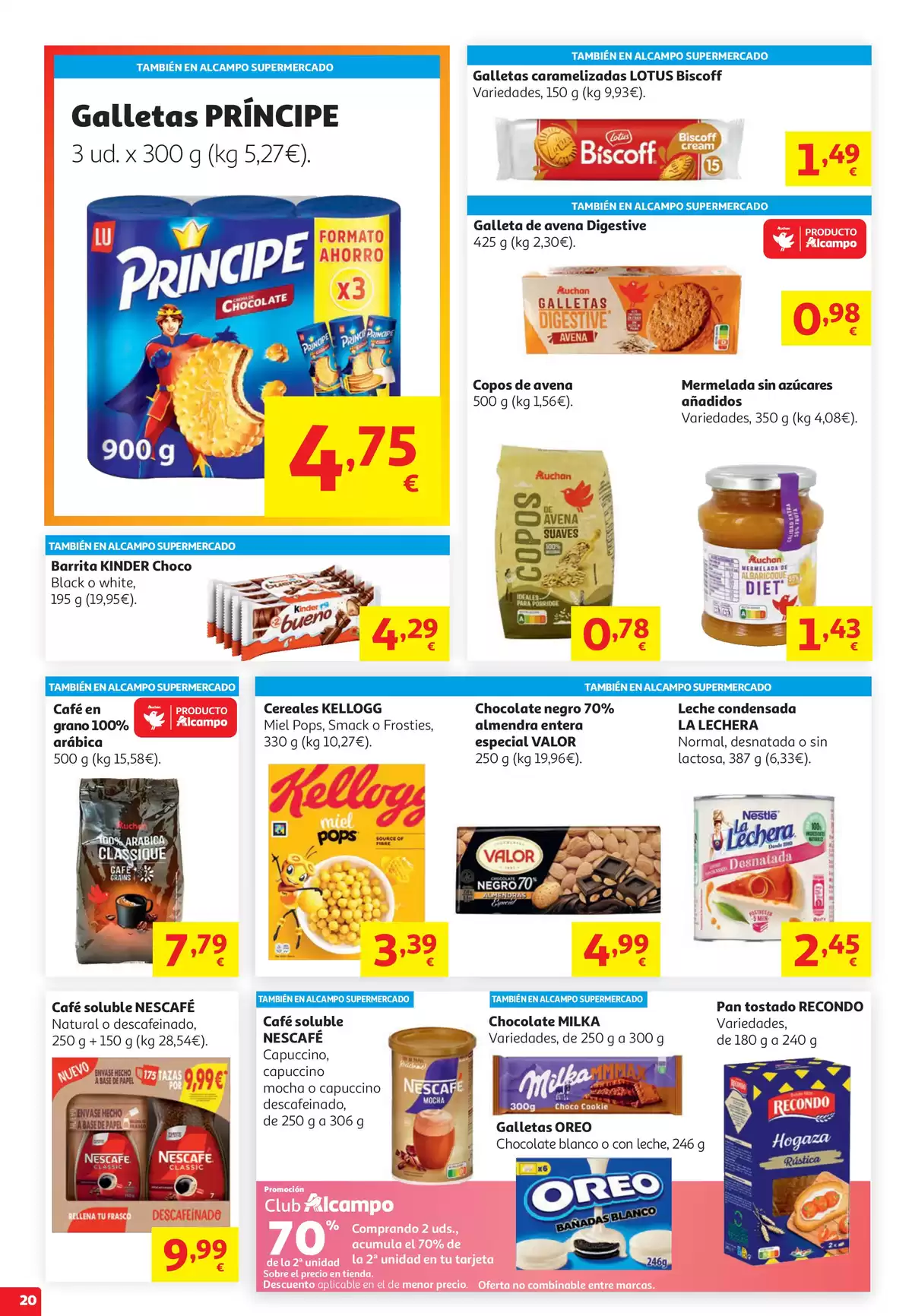 Ofertas de Alcampo Hipermercados España de 19 mayo a 1 junio 2026 Sales ganando - Alcampo - España - 19 mayo 2026 – 1 junio 2026 - Página 20