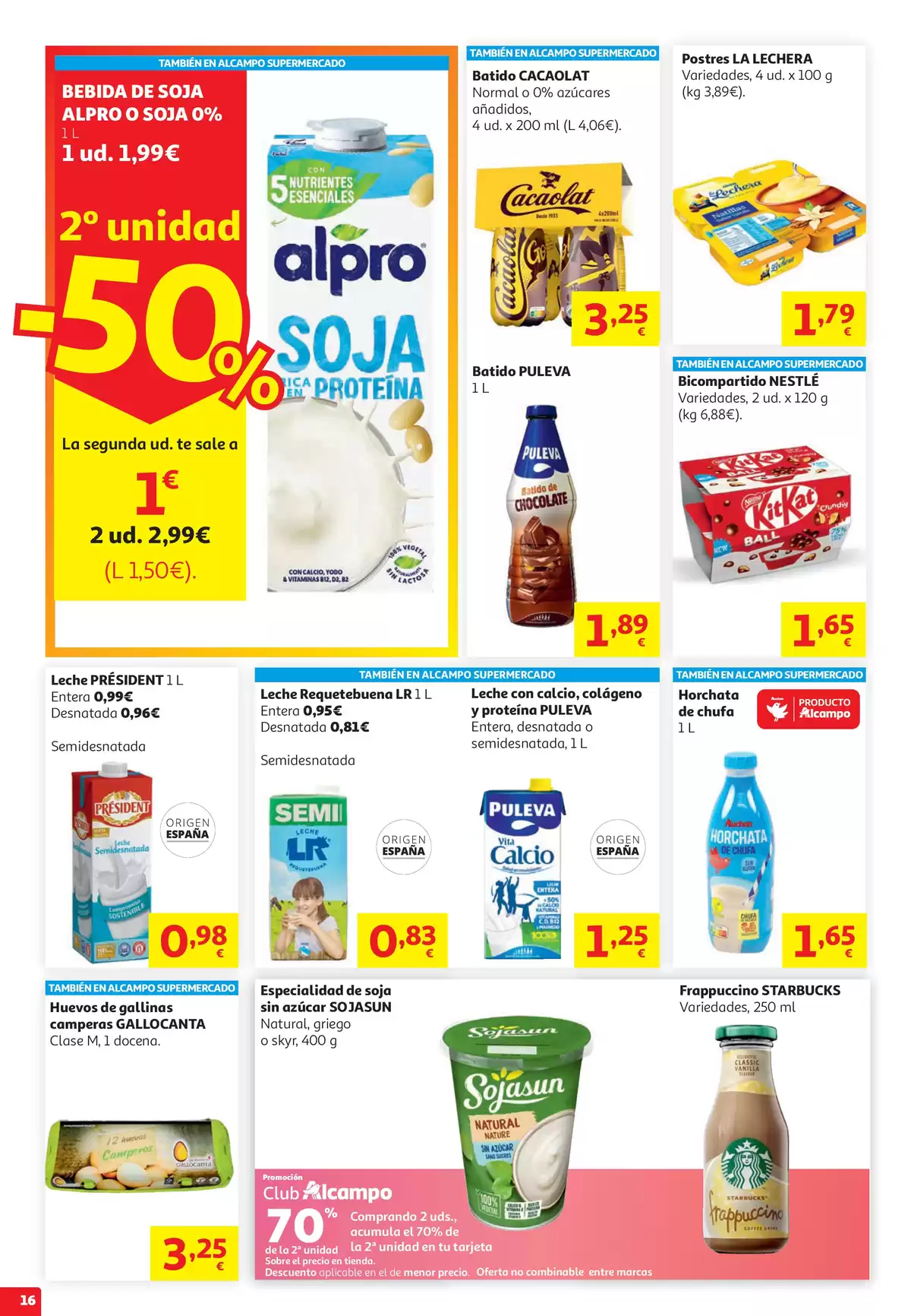 Ofertas de Alcampo Hipermercados España de 19 mayo a 1 junio 2026 Sales ganando - Alcampo - España - 19 mayo 2026 – 1 junio 2026 - Página 16