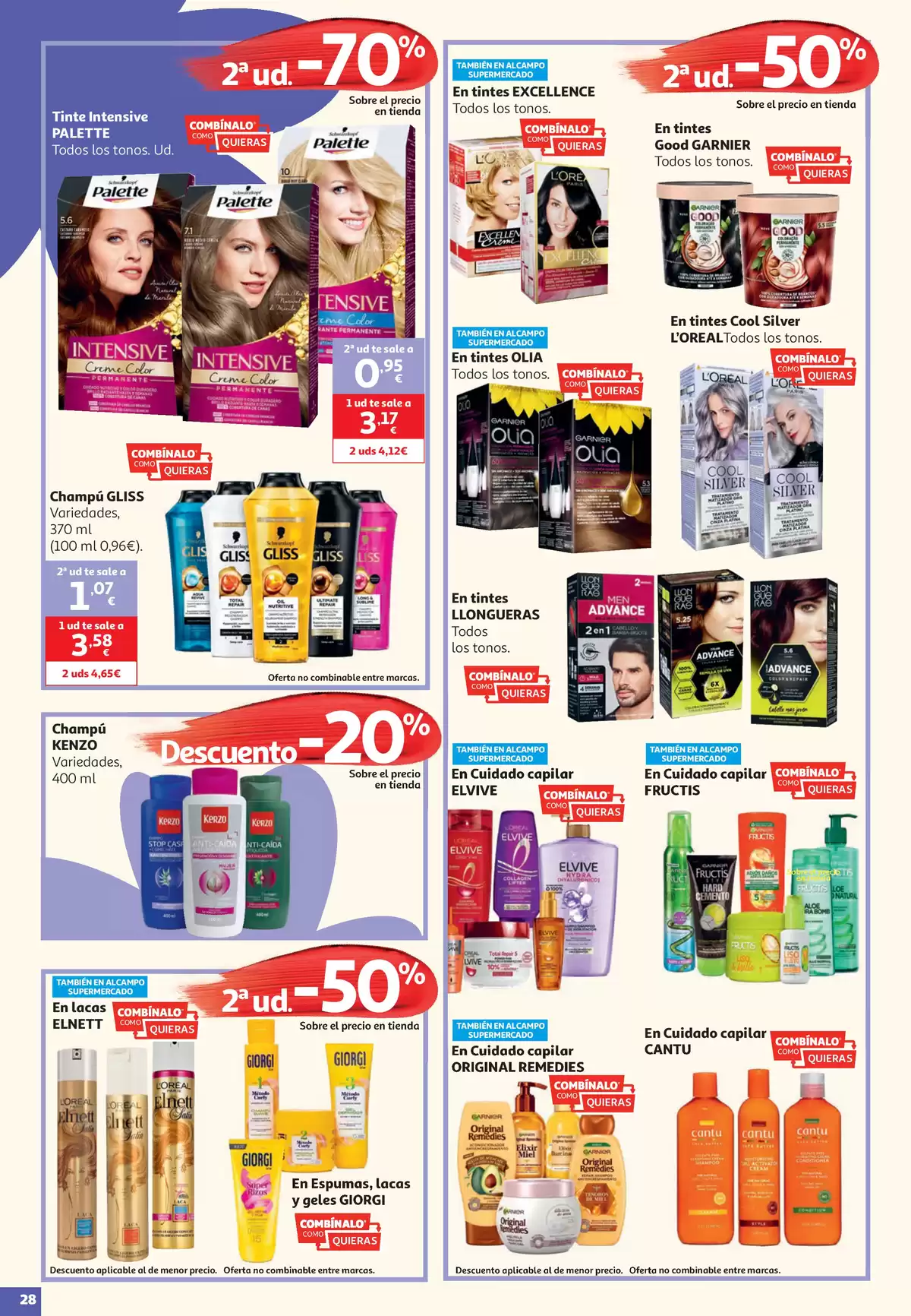 Ofertas de Alcampo Hipermercados España de 19 mayo a 1 junio 2026 Sales ganando - Alcampo - España - 19 mayo 2026 – 1 junio 2026 - Página 28