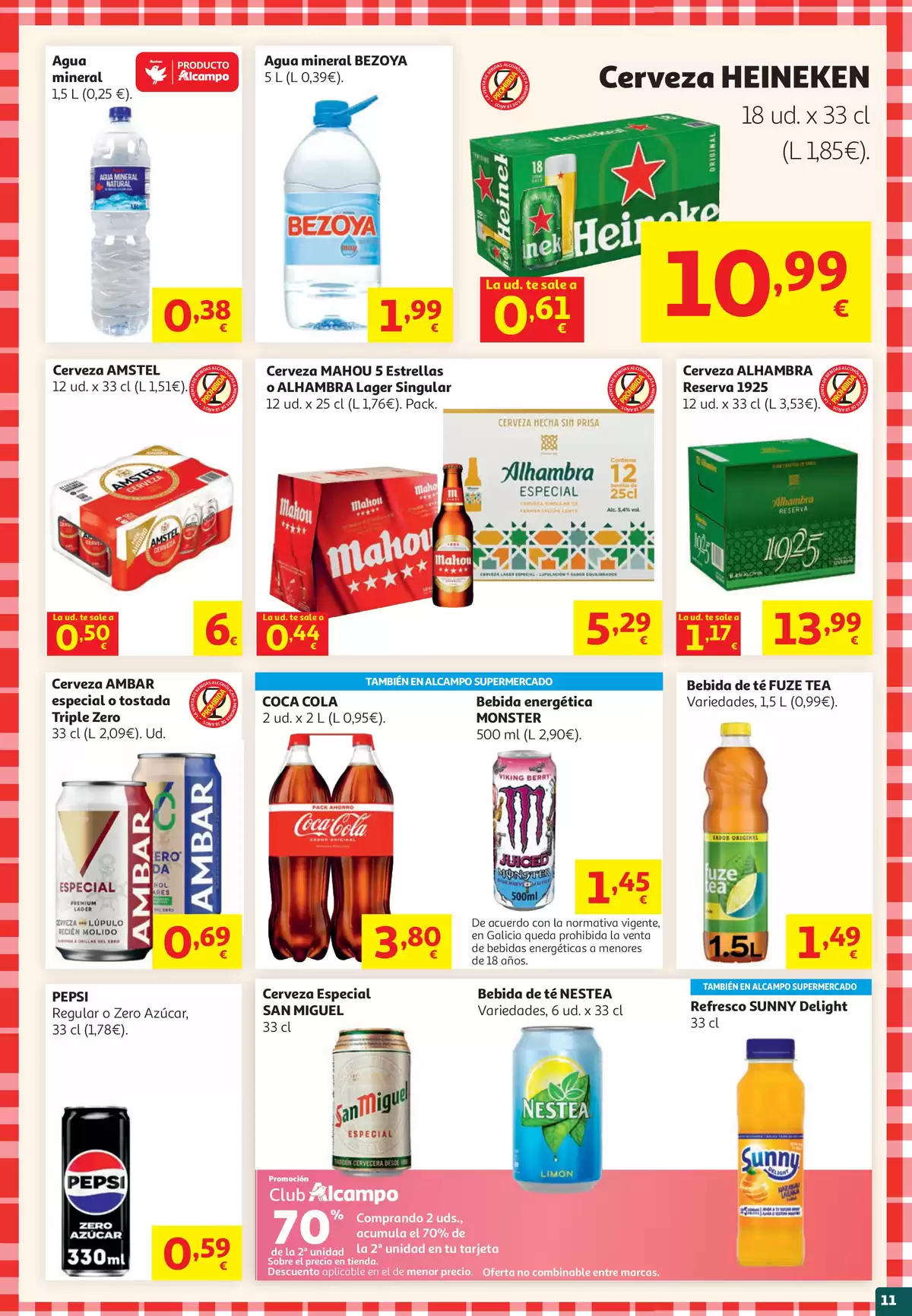 Ofertas de Alcampo Hipermercados España de 19 mayo a 1 junio 2026 Sales ganando - Alcampo - España - 19 mayo 2026 – 1 junio 2026 - Página 11