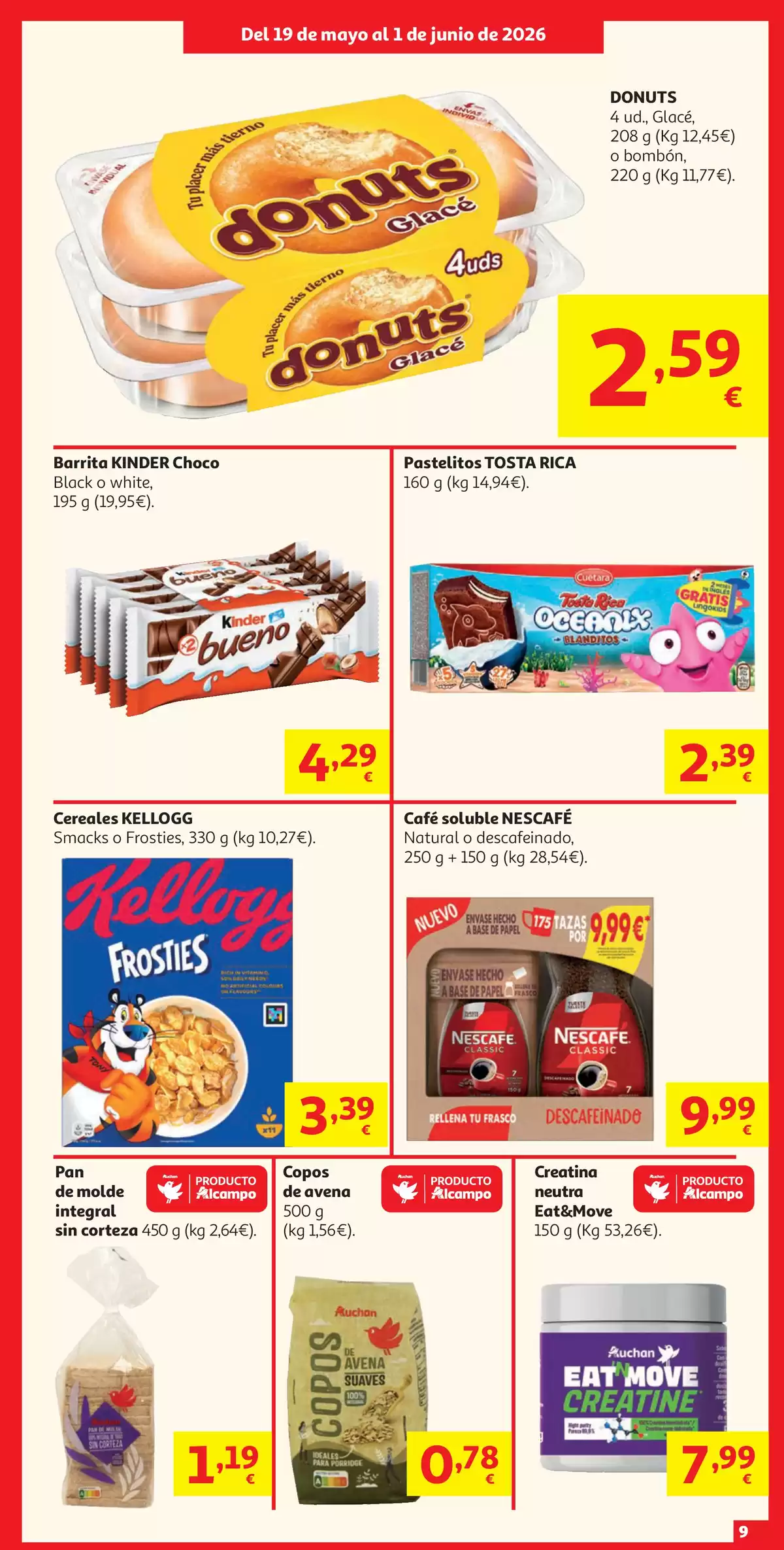 Ofertas de Alcampo supermercado España de 19 mayo a 1 junio 2026 Ofertas Sales ganando - Alcampo - España - 19 mayo 2026 – 1 junio 2026 - Página 17