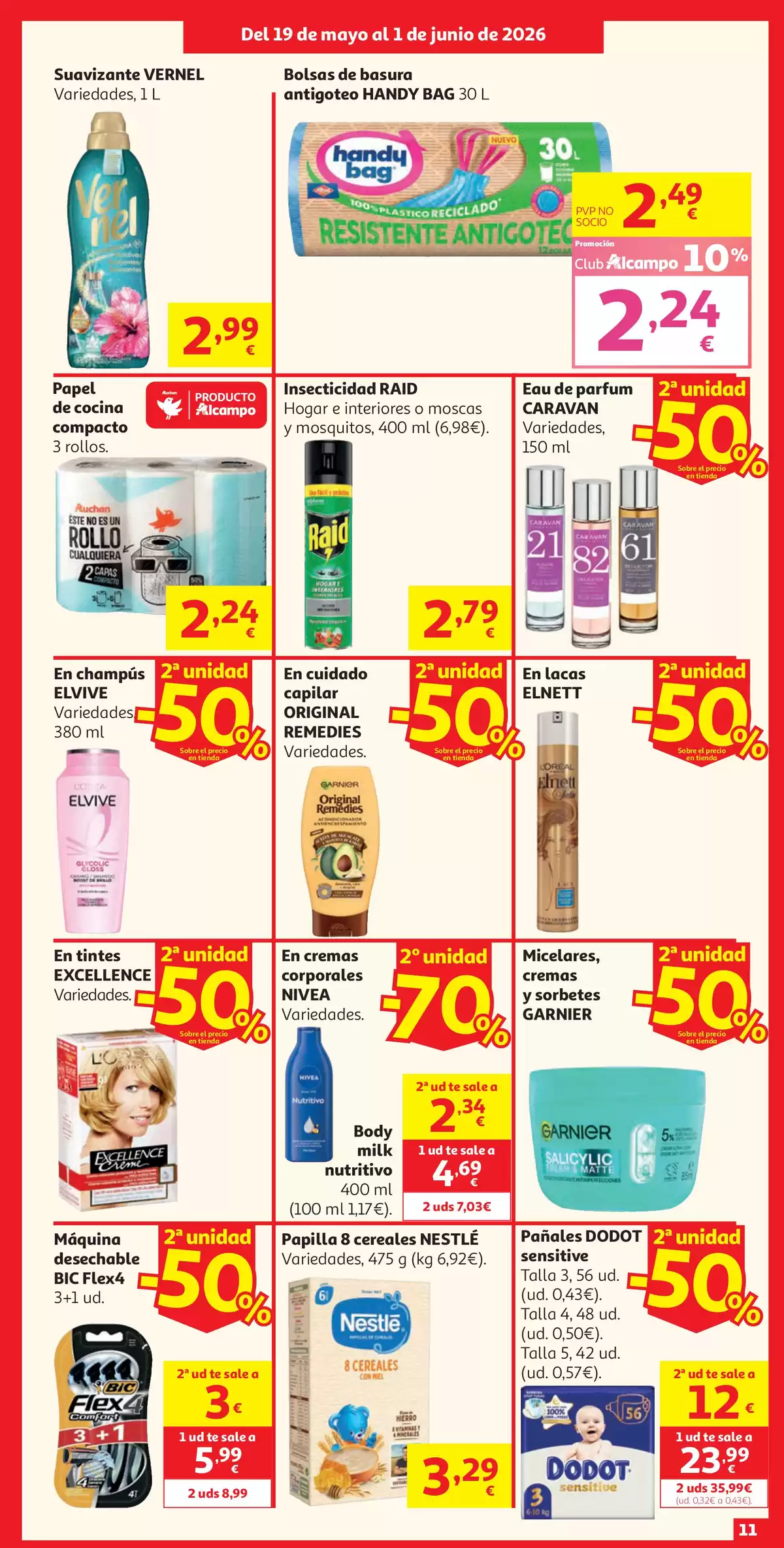 Ofertas de Alcampo supermercado España de 19 mayo a 1 junio 2026 Ofertas Sales ganando - Alcampo - España - 19 mayo 2026 – 1 junio 2026 - Página 19