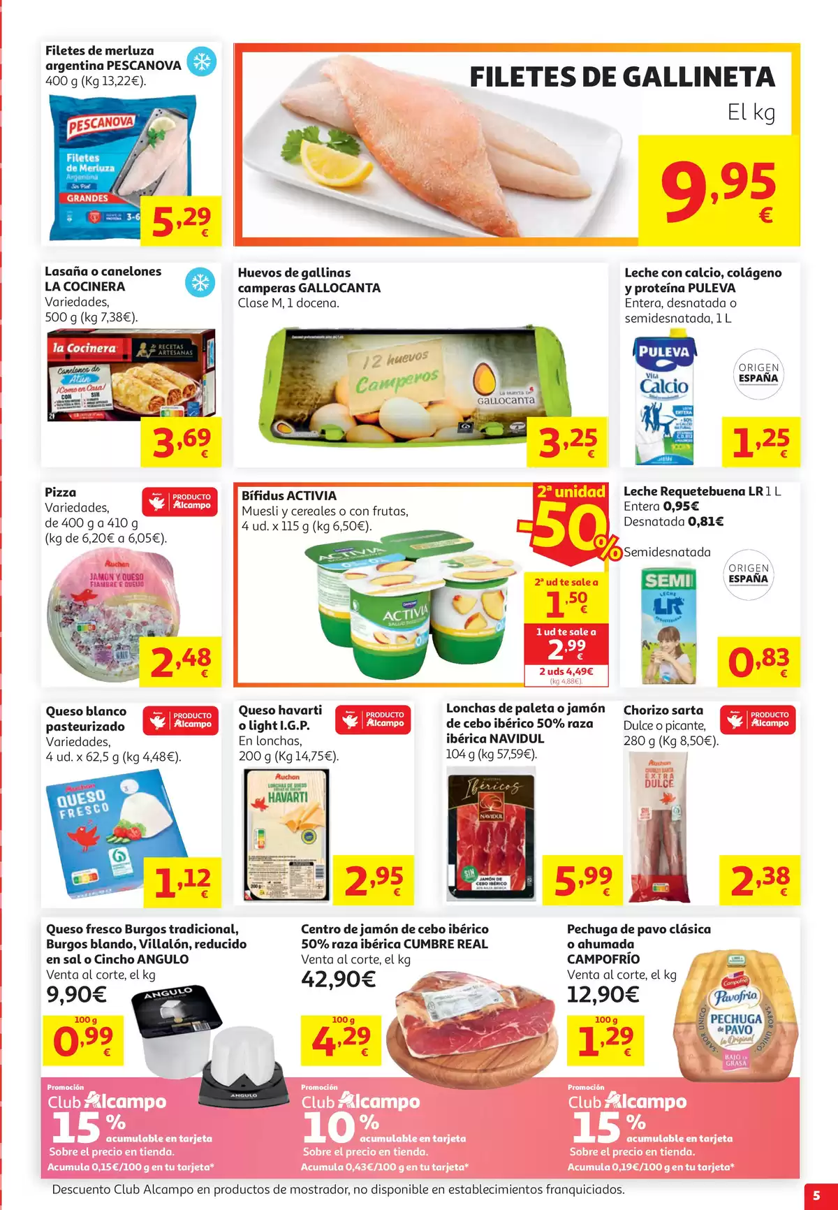 Ofertas de Alcampo supermercado España de 19 mayo a 1 junio 2026 Ofertas Sales ganando - Alcampo - España - 19 mayo 2026 – 1 junio 2026 - Página 5