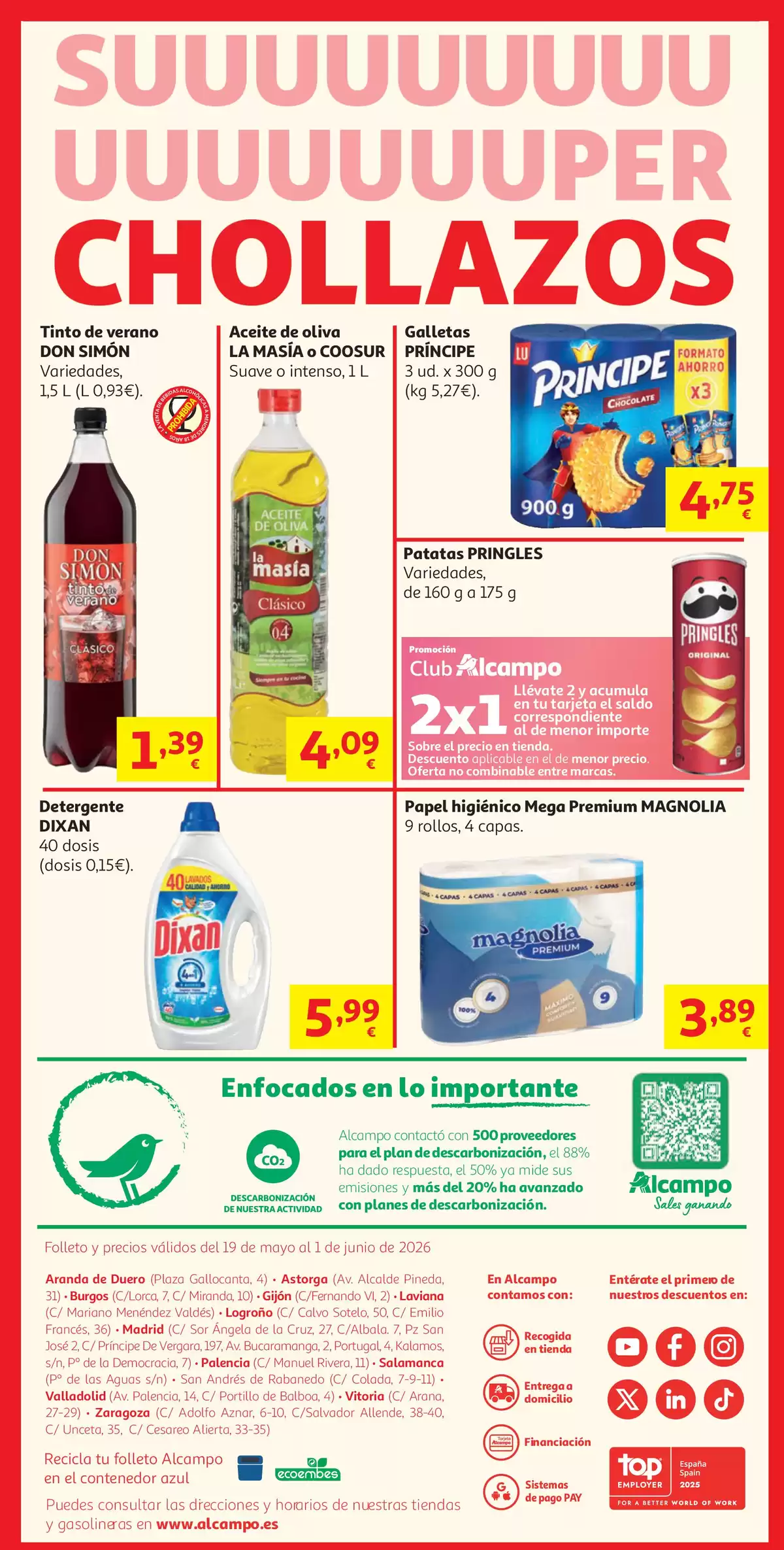Ofertas de Alcampo supermercado España de 19 mayo a 1 junio 2026 Ofertas Sales ganando - Alcampo - España - 19 mayo 2026 – 1 junio 2026 - Página 20