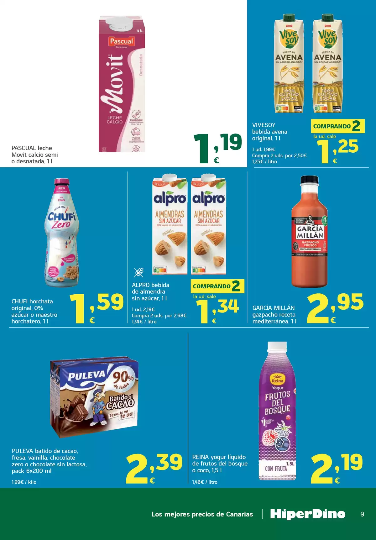 Offres HiperDino Espagne de 12 à 24 mai 2026 Nouvelles offres - HiperDino - Espagne - 12 mai 2026 – 24 mai 2026 - Page 9