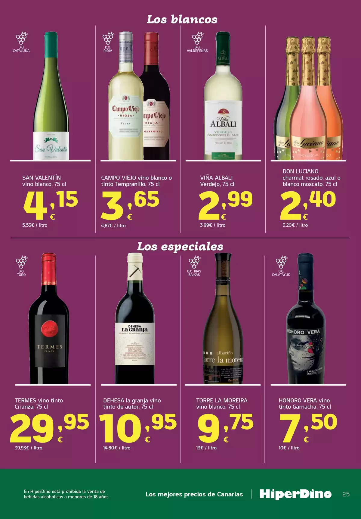 Offres HiperDino Espagne de 12 à 24 mai 2026 Nouvelles offres - HiperDino - Espagne - 12 mai 2026 – 24 mai 2026 - Page 25