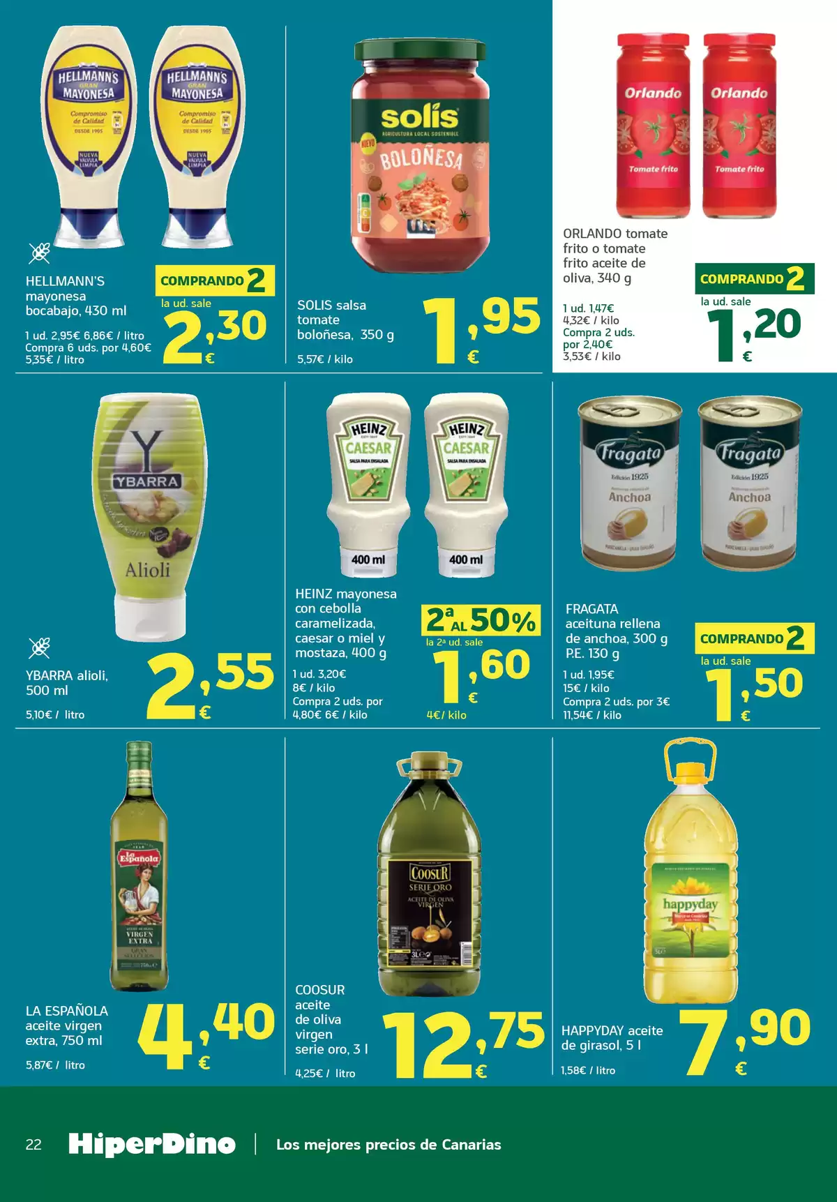 Offres HiperDino Espagne de 12 à 24 mai 2026 Nouvelles offres - HiperDino - Espagne - 12 mai 2026 – 24 mai 2026 - Page 22