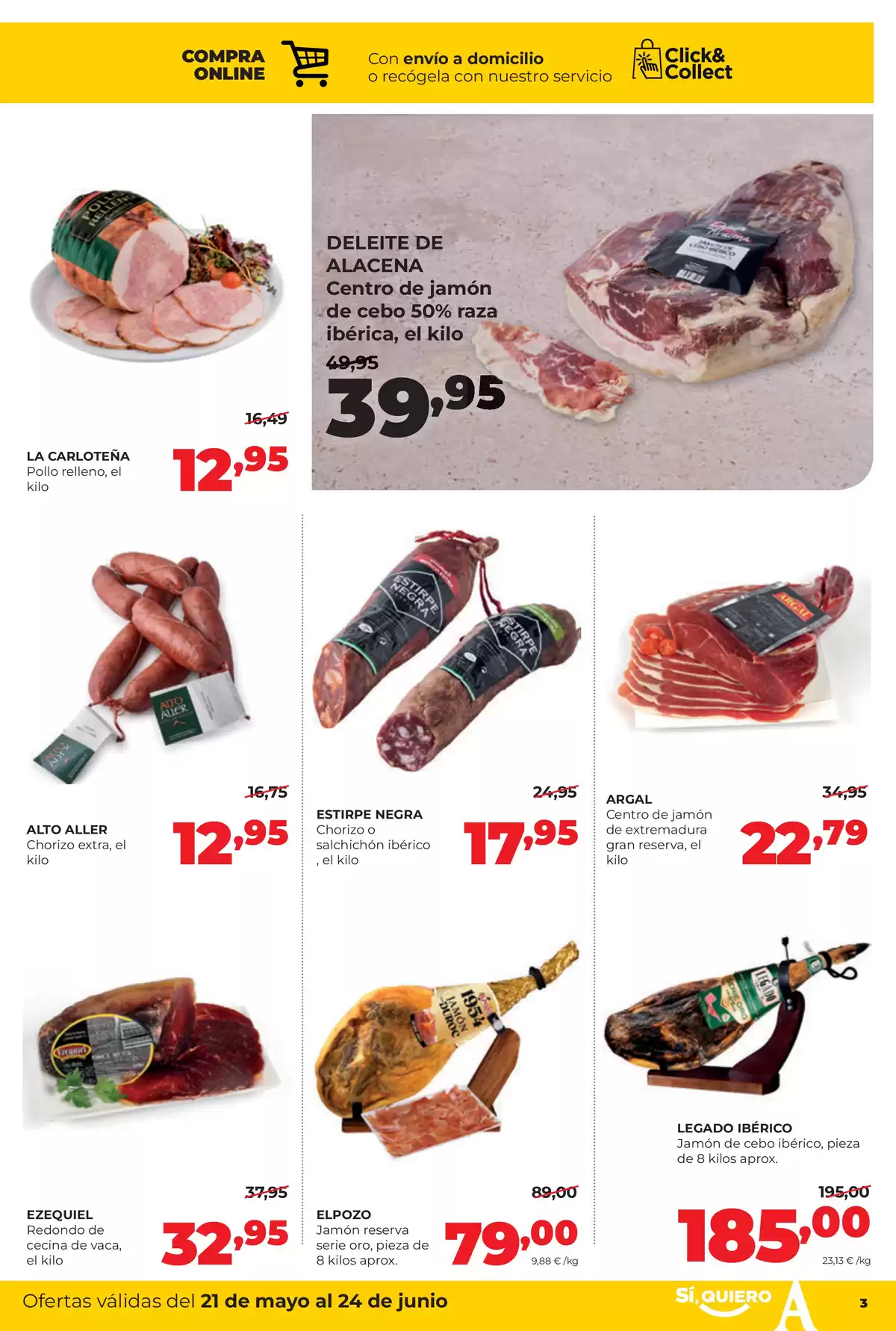 Offres ‎Supermarchés Alimerka‎ Asturies de 21 à 24 mai 2026 Offres hebdomadaires - ‎Supermarchés Alimerka‎ - Espagne - 21 mai 2026 – 24 mai 2026 - Page 3
