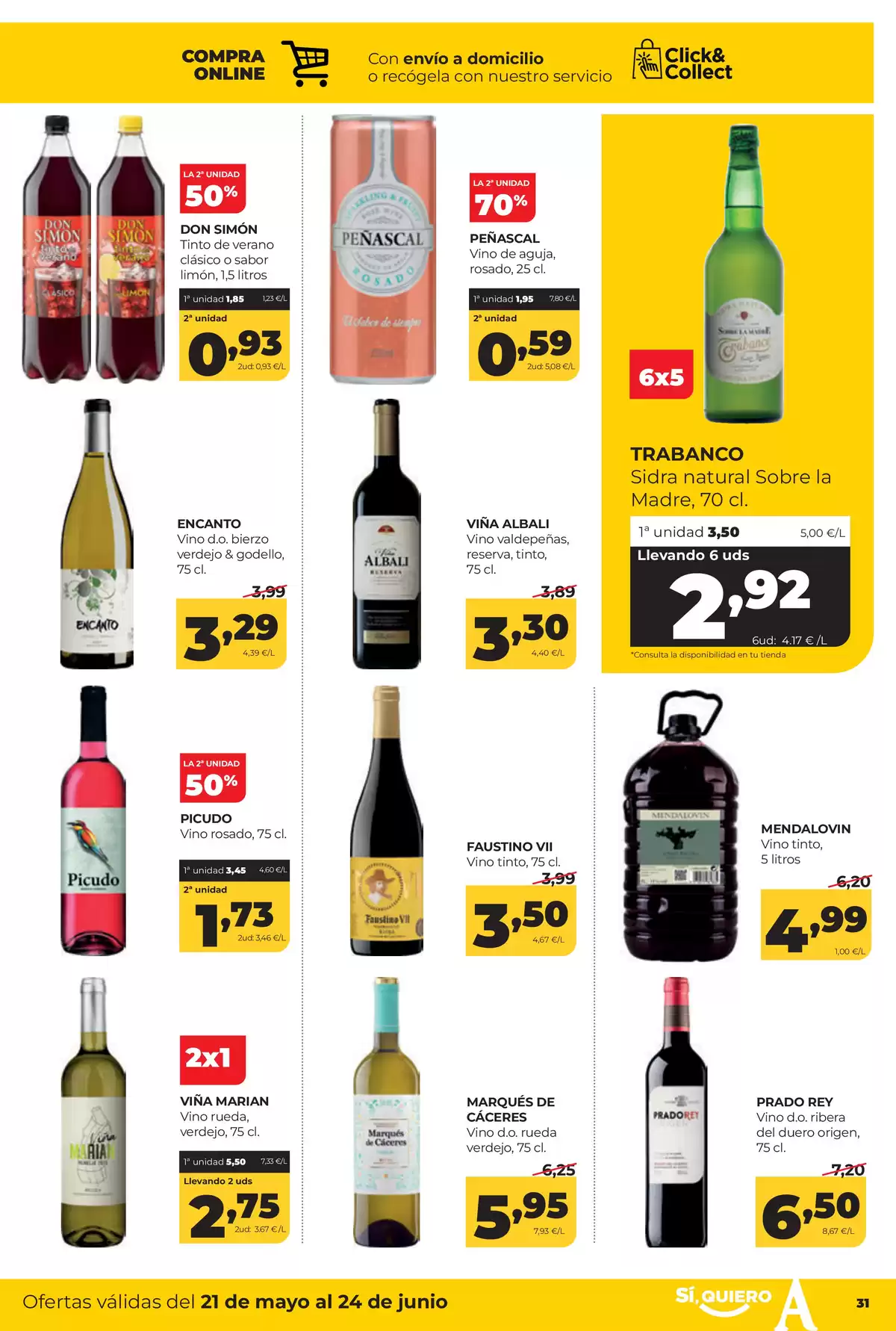 Offres ‎Supermarchés Alimerka‎ Asturies de 21 à 24 mai 2026 Offres hebdomadaires - ‎Supermarchés Alimerka‎ - Espagne - 21 mai 2026 – 24 mai 2026 - Page 33