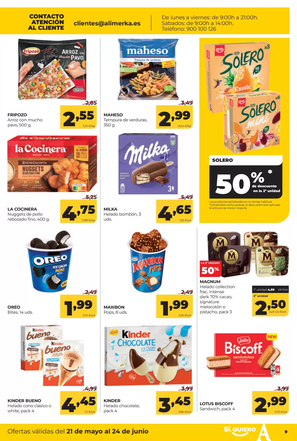 Offres ‎Supermarchés Alimerka‎ Asturies de 21 à 24 mai 2026 Offres hebdomadaires - ‎Supermarchés Alimerka‎ - Espagne - 21 mai 2026 – 24 mai 2026 - Page 11