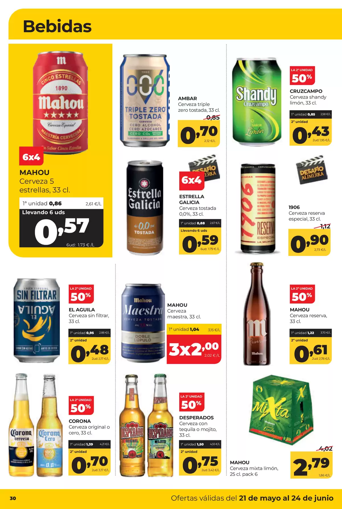 Offres ‎Supermarchés Alimerka‎ Asturies de 21 à 24 mai 2026 Offres hebdomadaires - ‎Supermarchés Alimerka‎ - Espagne - 21 mai 2026 – 24 mai 2026 - Page 32