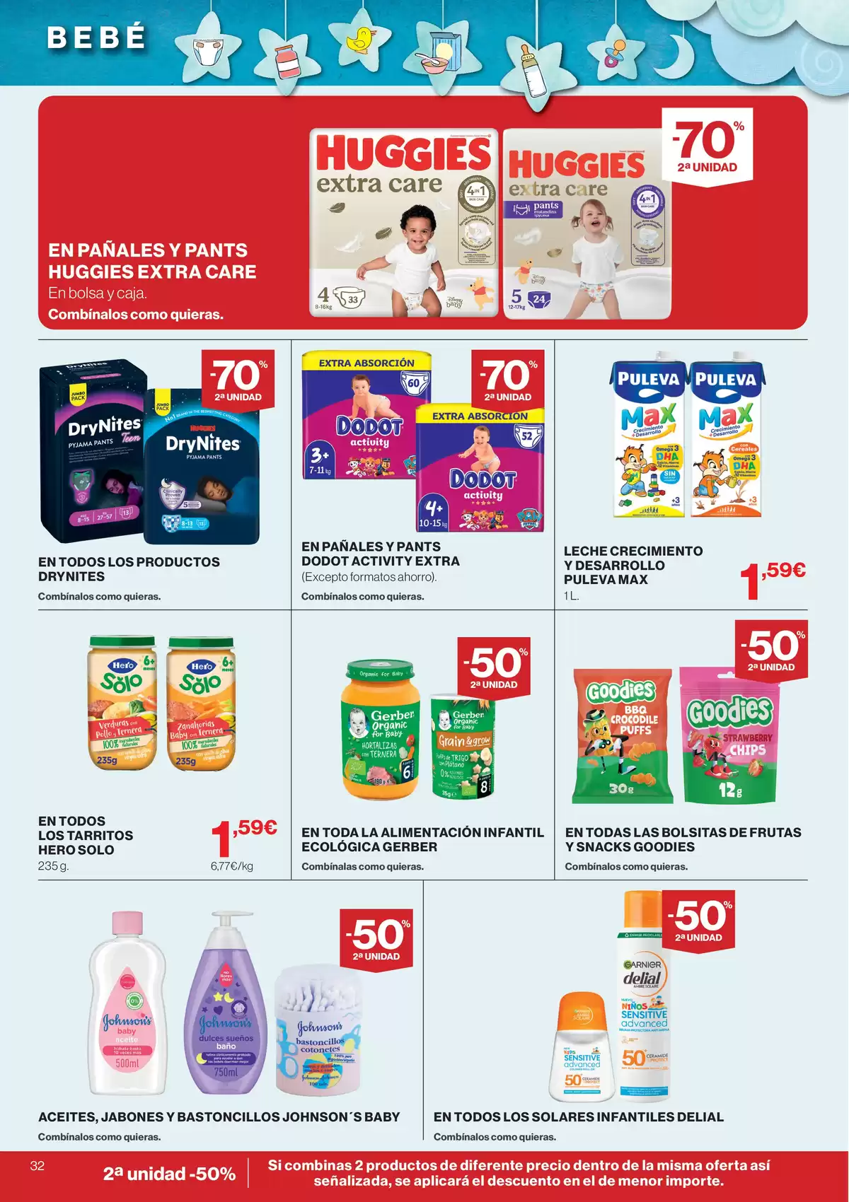Ofertas de Hipercor España de 21 mayo a 3 junio 2026 -50% 2ª Unidad En Miles De Productos - Hipercor - España - 21 mayo 2026 – 3 junio 2026 - Página 32