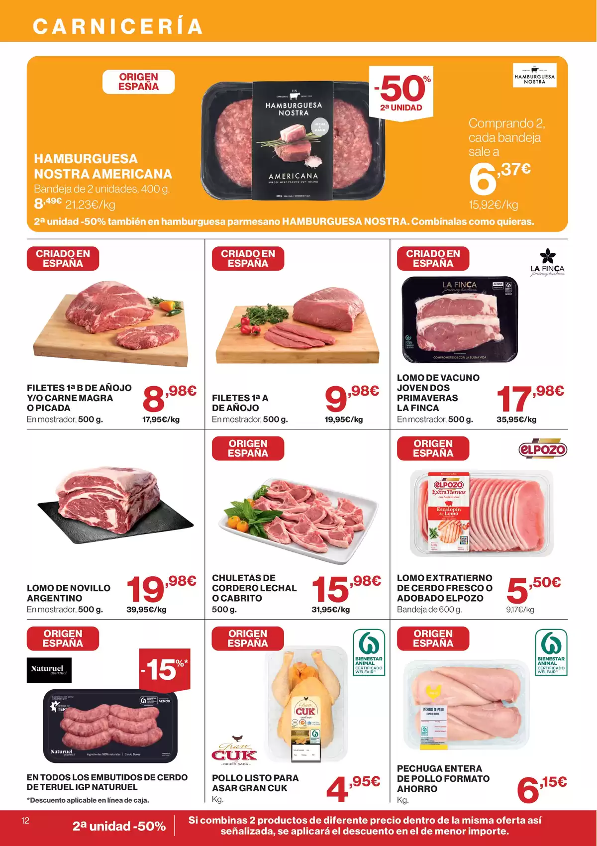 Ofertas de Hipercor España de 21 mayo a 3 junio 2026 -50% 2ª Unidad En Miles De Productos - Hipercor - España - 21 mayo 2026 – 3 junio 2026 - Página 12