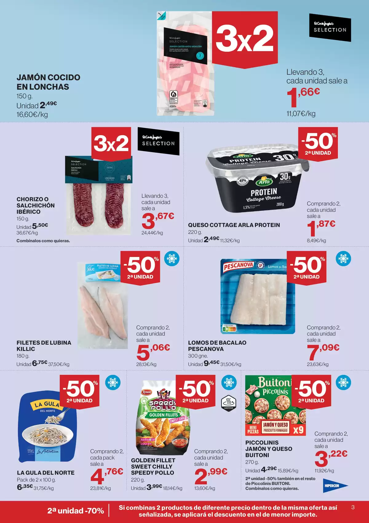 Ofertas de Hipercor España de 21 mayo a 3 junio 2026 -50% 2ª Unidad En Miles De Productos - Hipercor - España - 21 mayo 2026 – 3 junio 2026 - Página 3