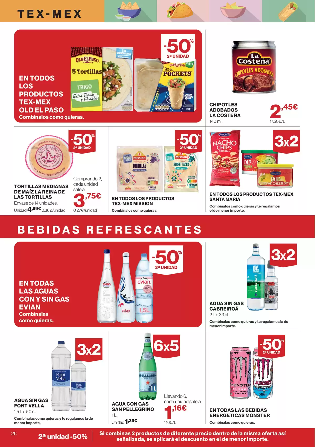 Ofertas de Hipercor España de 21 mayo a 3 junio 2026 -50% 2ª Unidad En Miles De Productos - Hipercor - España - 21 mayo 2026 – 3 junio 2026 - Página 26