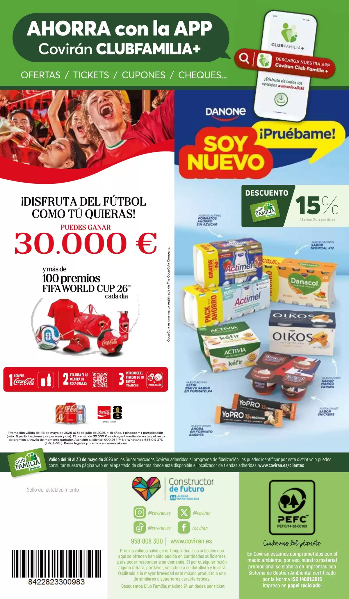 Offres Coviran Espagne de 19 à 30 mai 2026 Offres Tirage 100 téléviseurs - Coviran - Espagne - 19 mai 2026 – 30 mai 2026 - Page 16