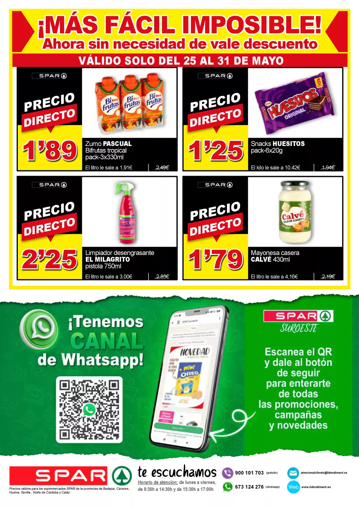 Offres SPAR Espagne de 25 à 31 mai 2026 Blaster de prix - SPAR - Espagne - 25 mai 2026 – 31 mai 2026 - Page 2