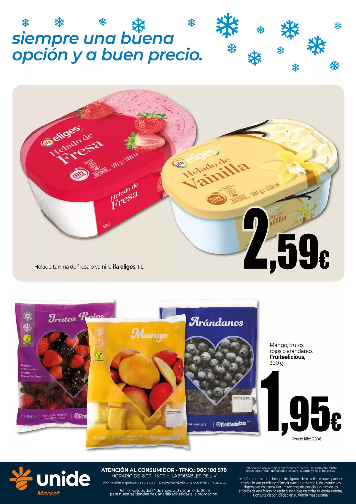 Ofertas de Unide Market España de 14 mayo a 3 junio 2026 Especial CONGELADOS - Unide Market - España - 14 mayo 2026 – 3 junio 2026 - Página 5