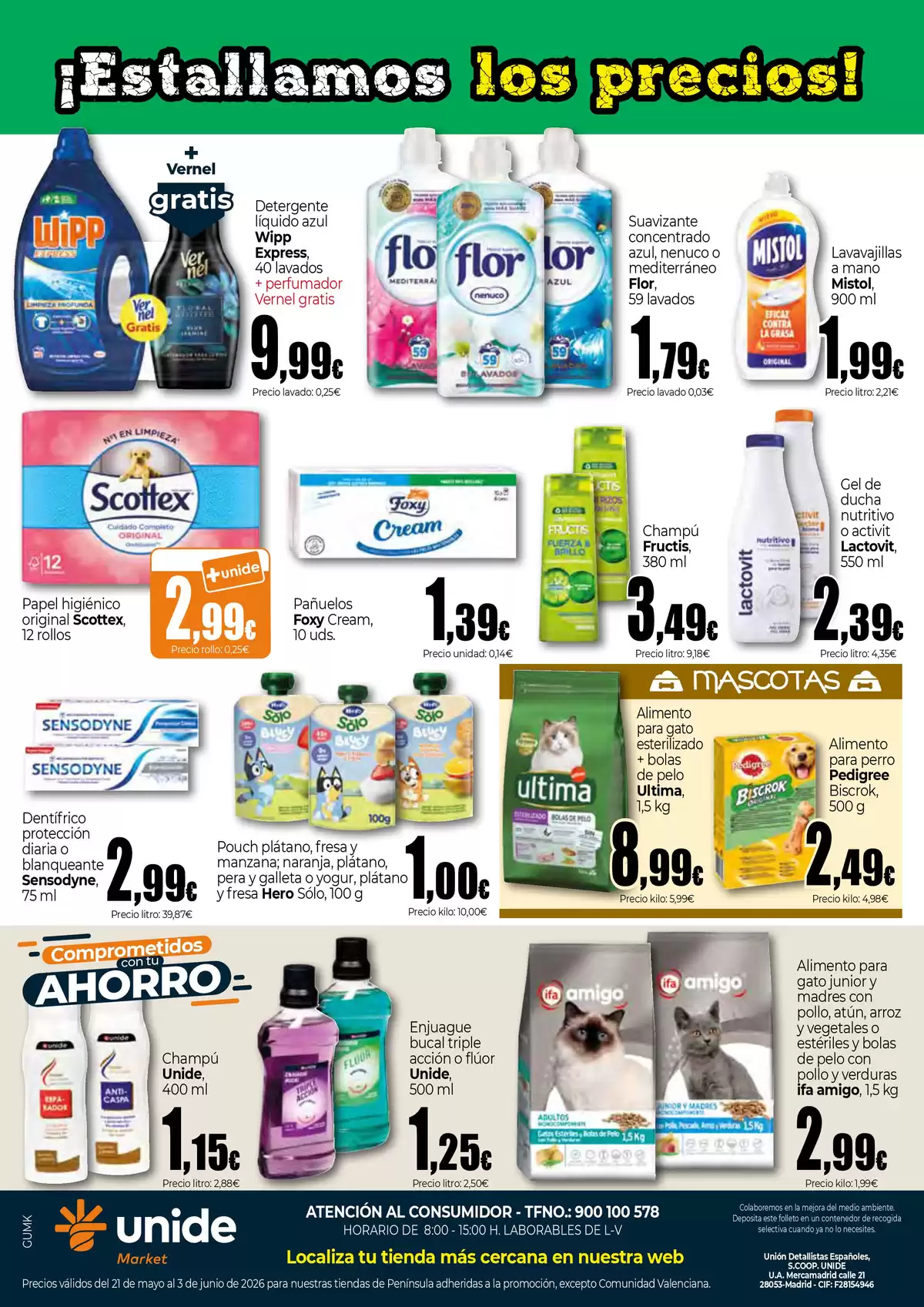 Ofertas de Unide Market España de 21 mayo a 3 junio 2026 ¡Estallamos los precios! - Unide Market - España - 21 mayo 2026 – 3 junio 2026 - Página 8