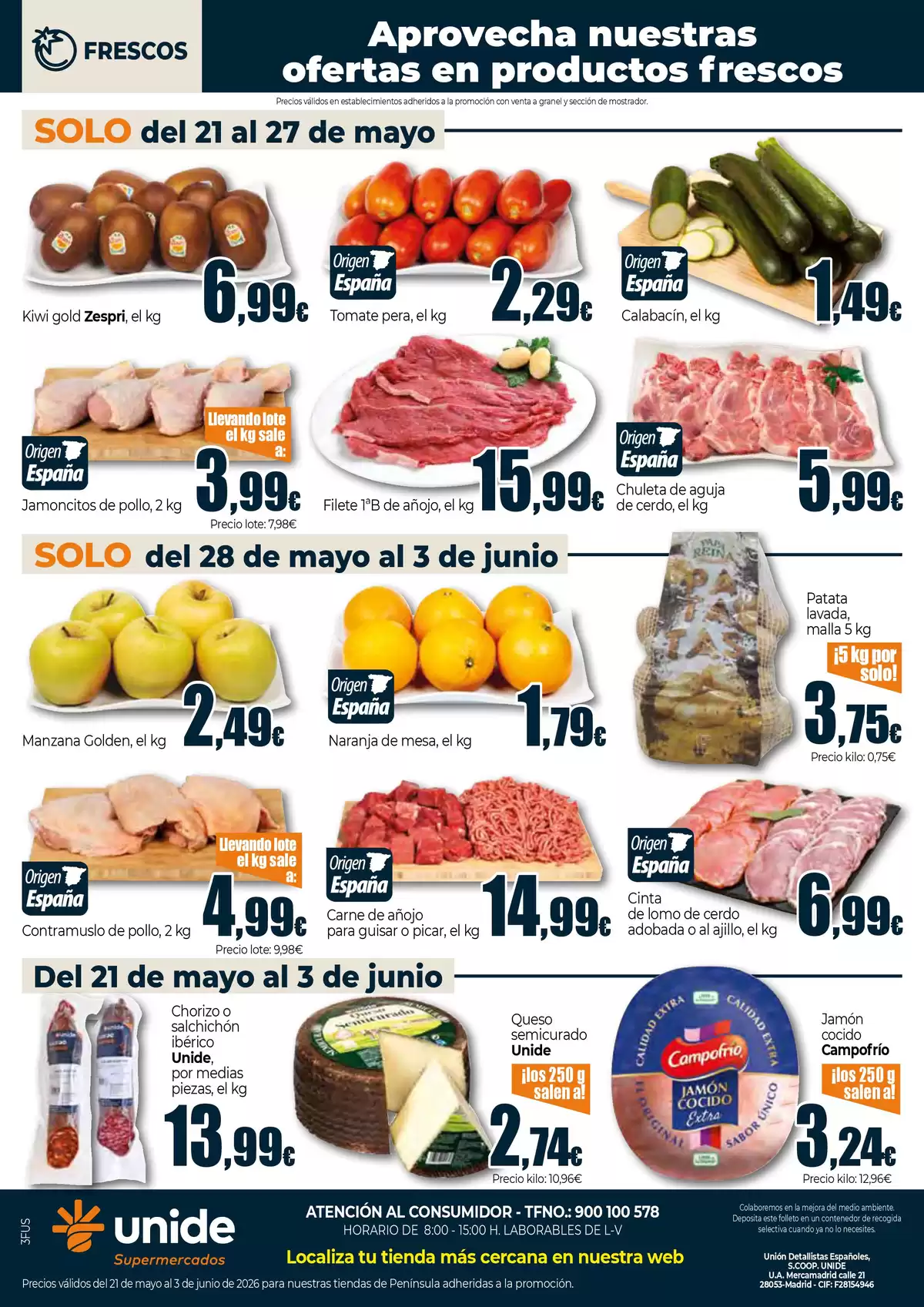 Ofertas de Unide Supermercados España de 22 mayo a 3 junio 2026 ¡Estallamos los precios! - Unide Supermercados - España - 22 mayo 2026 – 3 junio 2026 - Página 4
