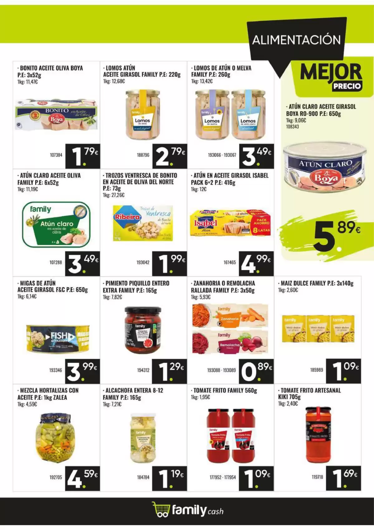 Ofertas de Supermercado Family Cash España de 11 a 31 mayo 2026 El Ahorro Para La Familia - Supermercado Family Cash - España - 11 mayo 2026 – 31 mayo 2026 - Página 8