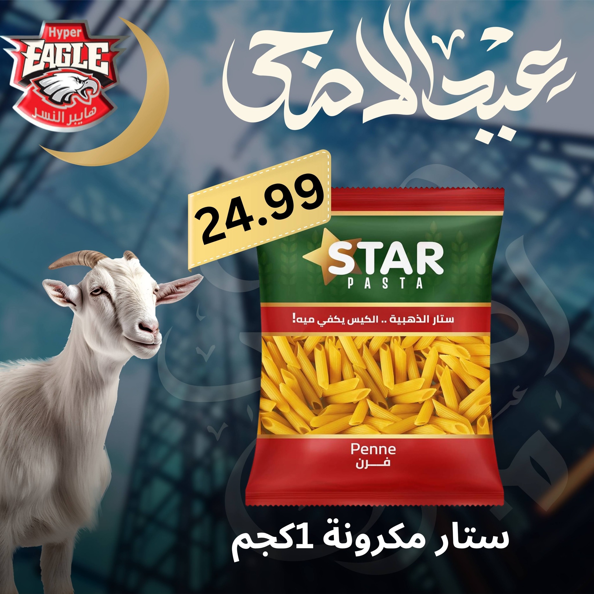 عروض هايبر النسر مصر من ٢٥ حتى ٣٠ مايو ٢٠٢٦ عروض عيد الأضحى - هايبر النسر - مصر - 25 مايو 2026 – 30 مايو 2026 - صفحة 33