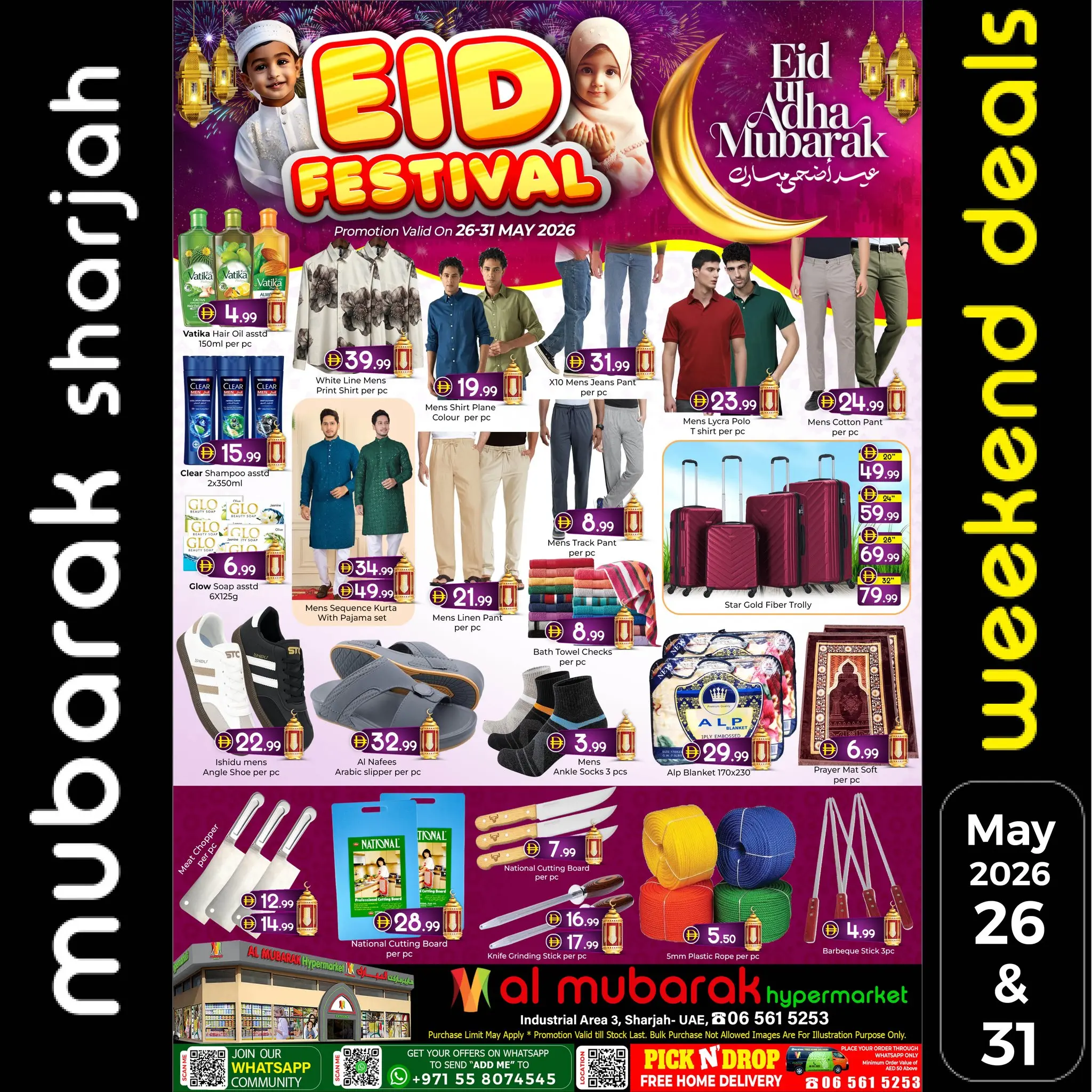Ofertas de Al Mubarak Sharjah de 26 a 31 mayo 2026 Ofertas Eid Al Adha - Página 1