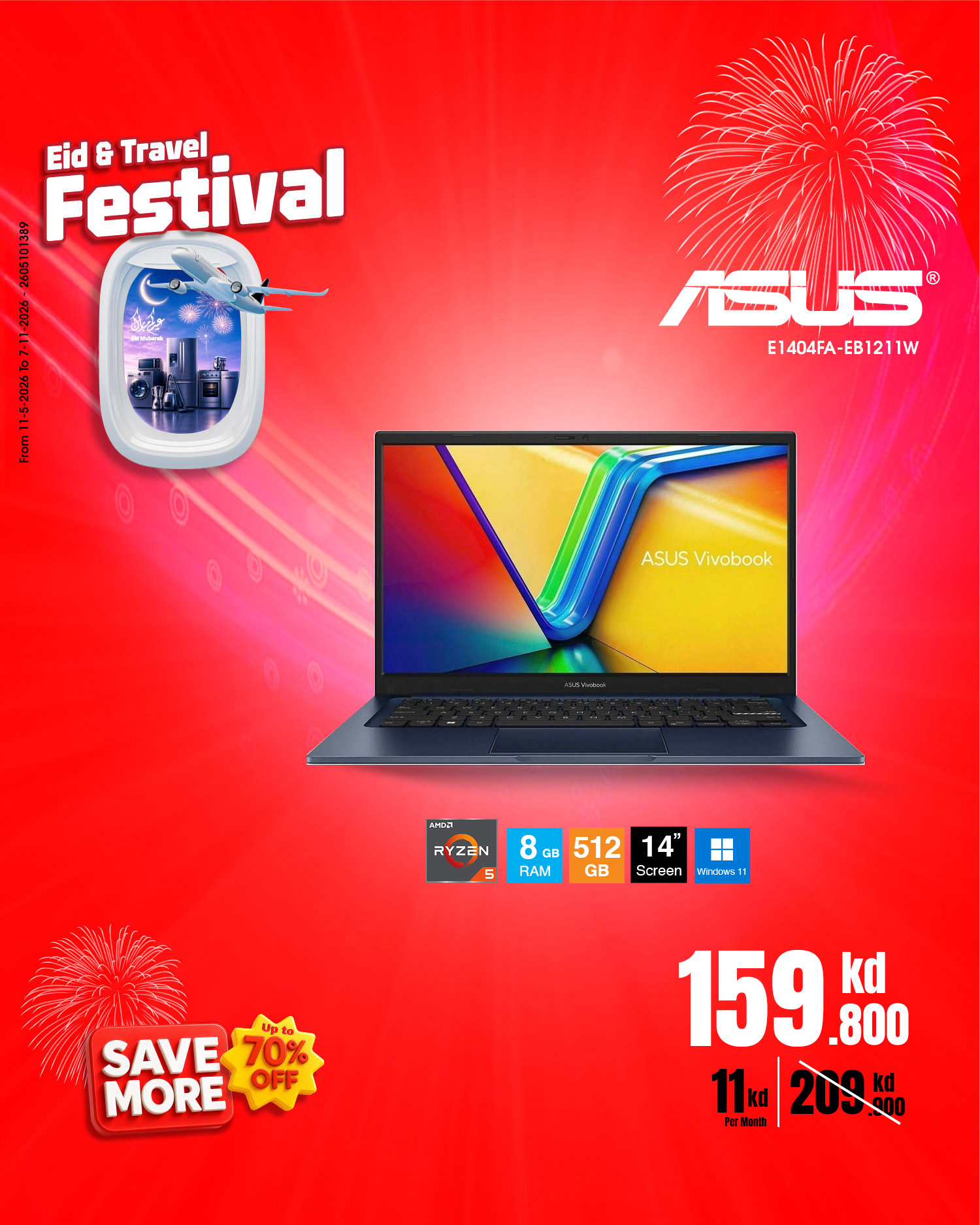 Best Al Yousifi Kuwait offers from 28 May to 3 June 2026 Eid &Travel Festival - Best Al Yousifi - Kuwait - 28 May 2026 – 3 June 2026 - Page 32