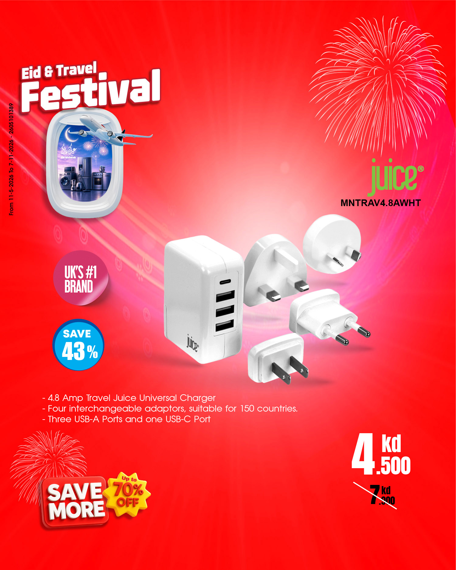 Best Al Yousifi Kuwait offers from 28 May to 3 June 2026 Eid &Travel Festival - Best Al Yousifi - Kuwait - 28 May 2026 – 3 June 2026 - Page 7