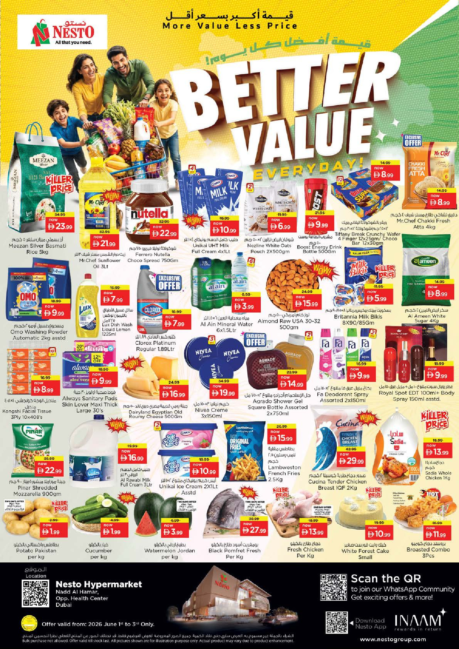 Nesto offers in Nd Alhmr from 1 to 3 June 2026 Bette value - Page 1