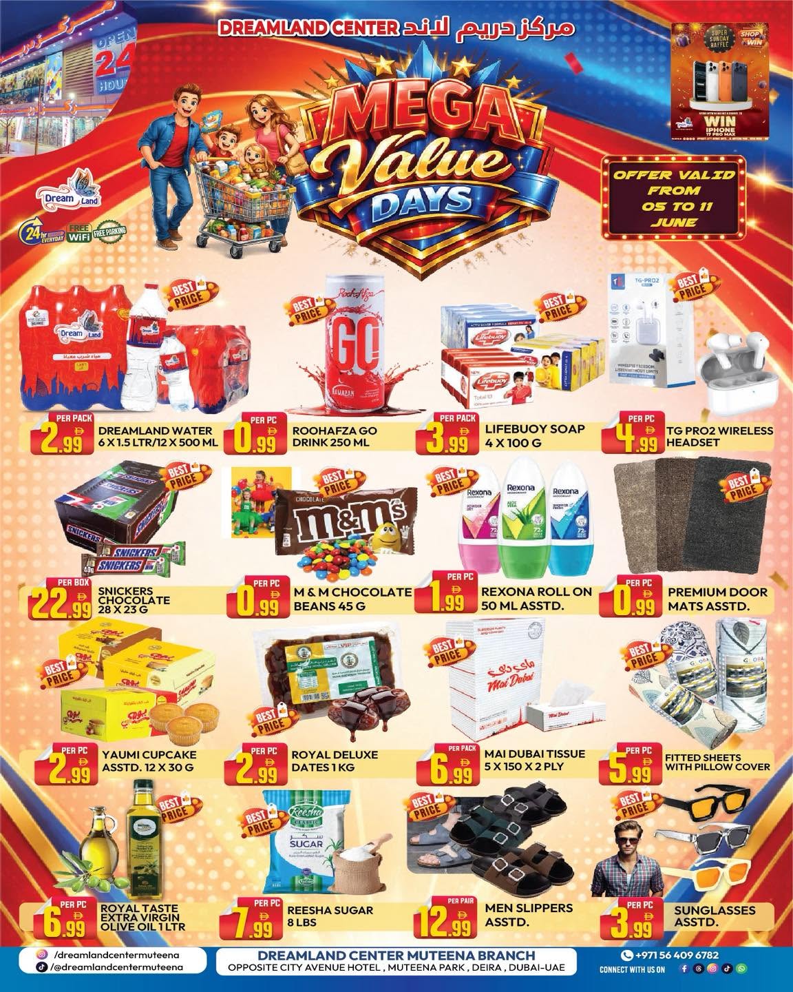 Offres supermarché Dream Land Dyrh de 5 à 11 juin 2026 Offres du jour des bonnes affaires - Page 1