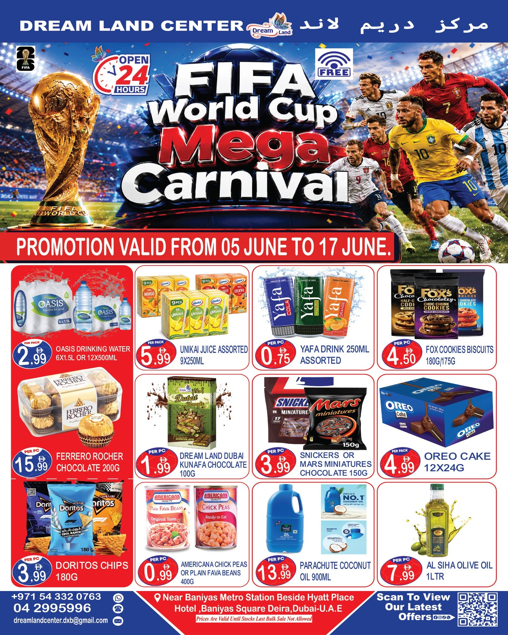 Offres supermarché Dream Land Dyrh de 5 à 17 juin 2026 Méga Carnaval - Page 1