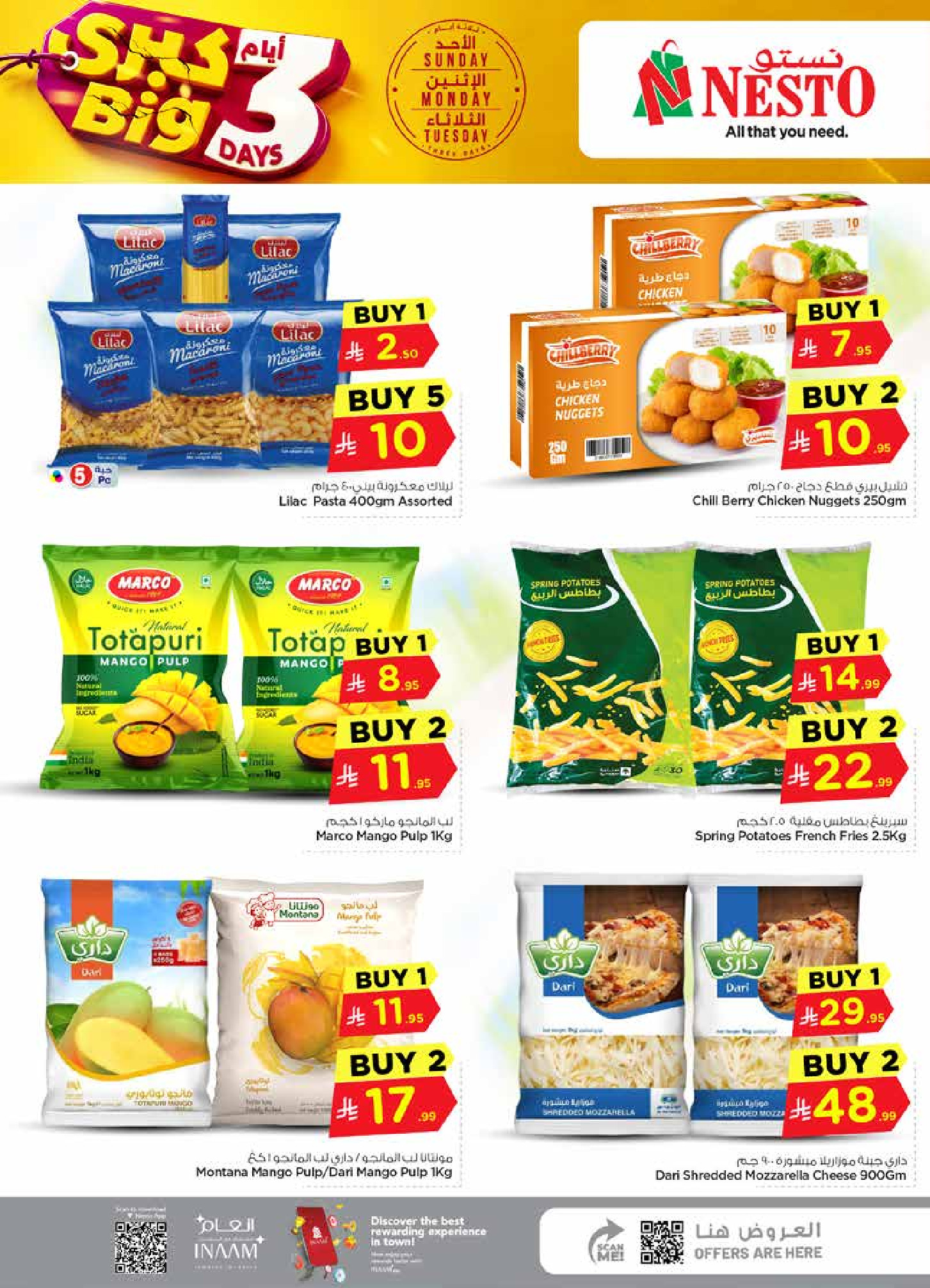 Nesto offers in Buraidah, Shaqra, Majmaah from 21 to 23 Dhuʻl-Hijjah 1447 AH (7 – 9 June 2026) 3Days Deals - Nesto - Saudi Arabia - 7 June 2026 – 9 June 2026 - Page 6