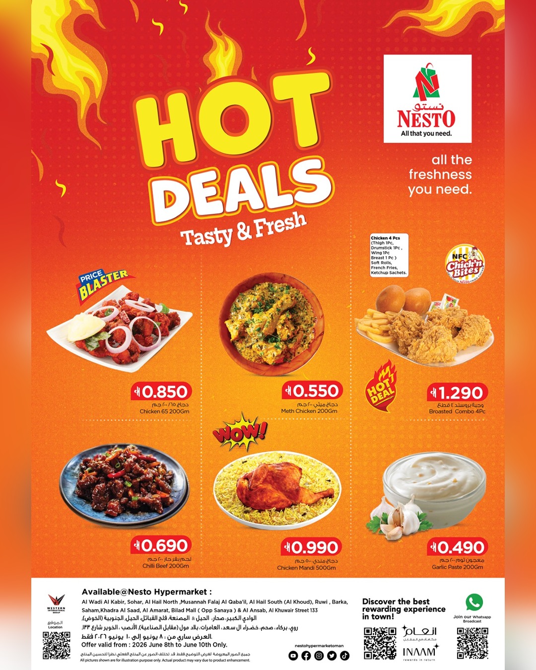 Nesto Bahrain offers from 8 to 10 June 2026 Hot Deals - Page 1