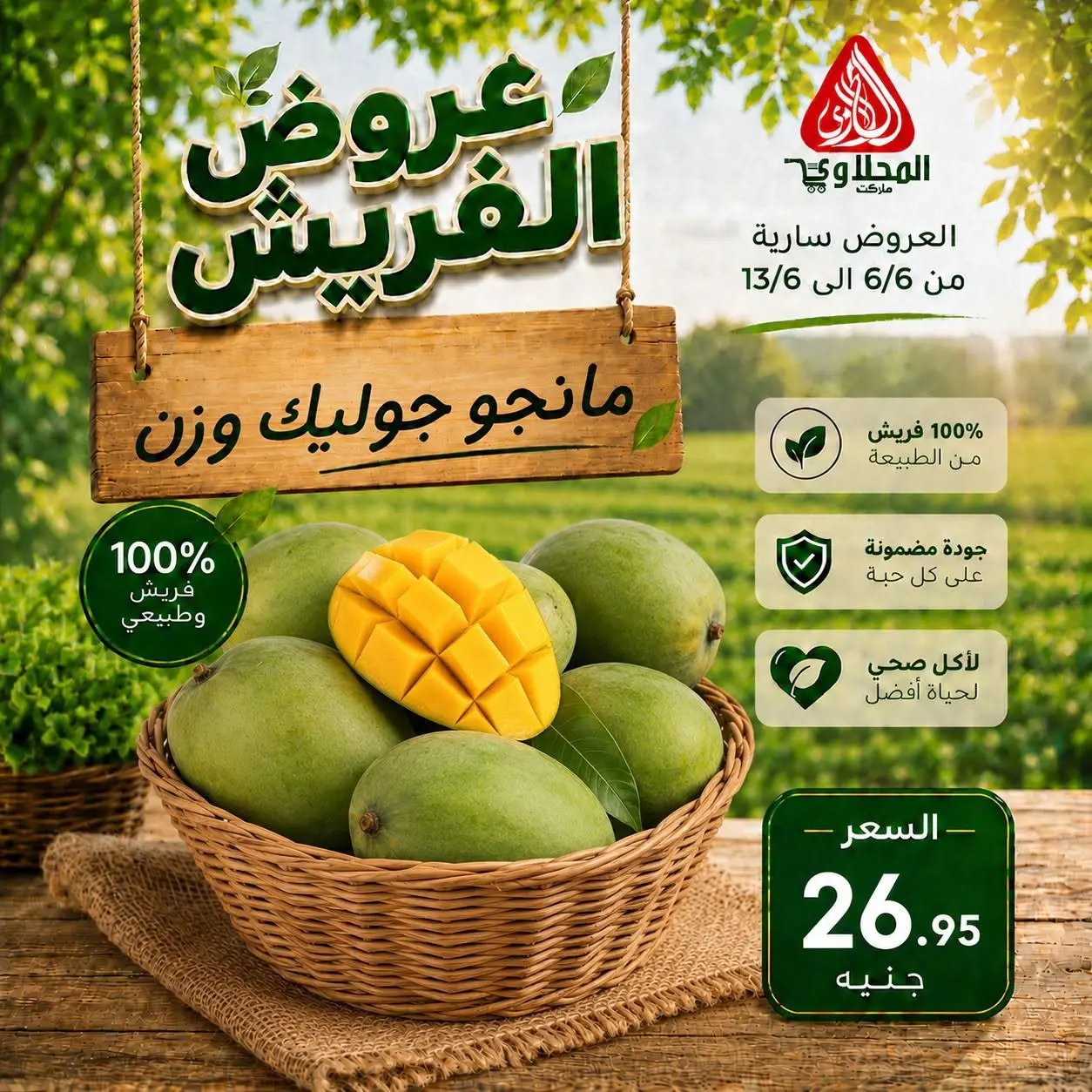 عروض المحلاوى ماركت من ٦ حتى ١٣ يونيو ٢٠٢٦ عروض الفريش - المحلاوى ماركت - مصر - 6 يونيو 2026 – 13 يونيو 2026 - صفحة 3