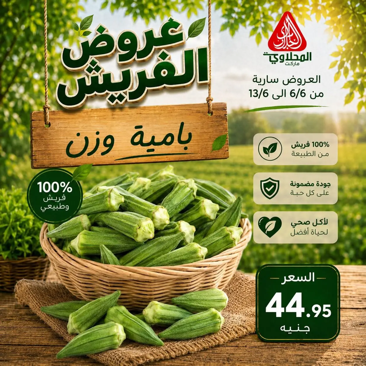 عروض المحلاوى ماركت من ٦ حتى ١٣ يونيو ٢٠٢٦ عروض الفريش - المحلاوى ماركت - مصر - 6 يونيو 2026 – 13 يونيو 2026 - صفحة 7