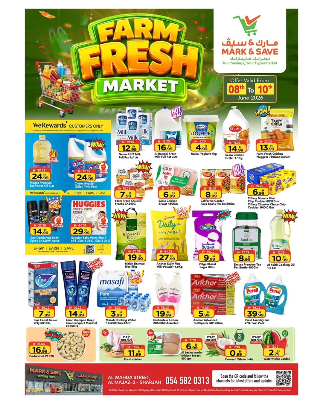 Offres Mark & Save Rue Al Wahda de 8 à 10 juin 2026 Offre Fresh Market - Page 1
