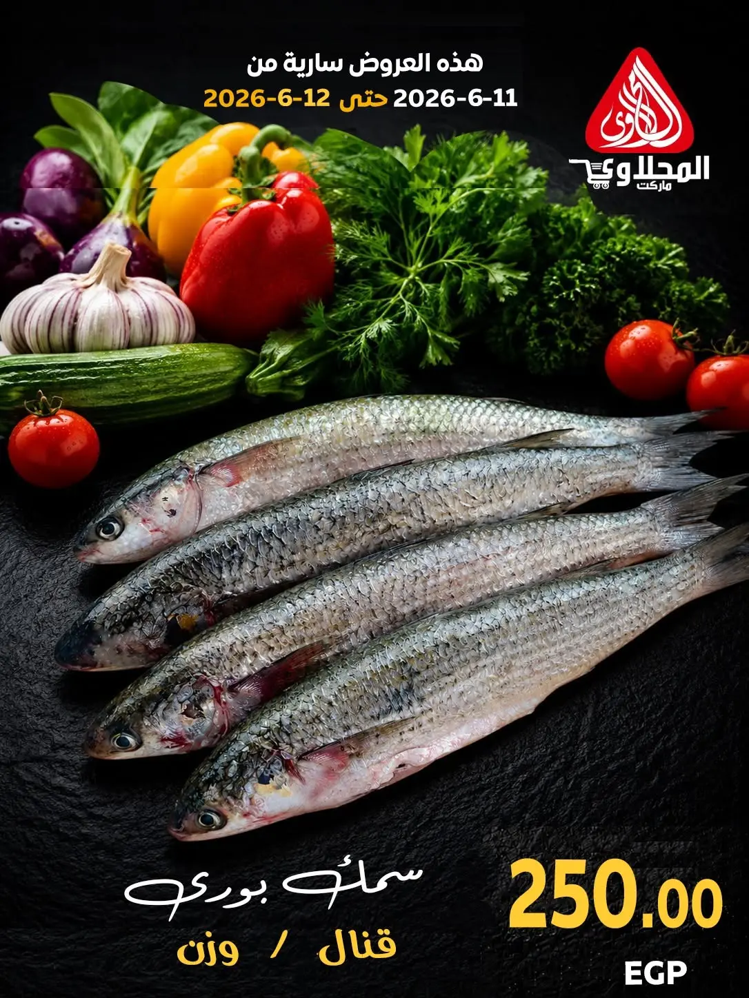 عروض المحلاوى ماركت من ١١ حتى ١٢ يونيو ٢٠٢٦ مهرجان الأسماك - المحلاوى ماركت - مصر - 11 يونيو 2026 – 12 يونيو 2026 - صفحة 4