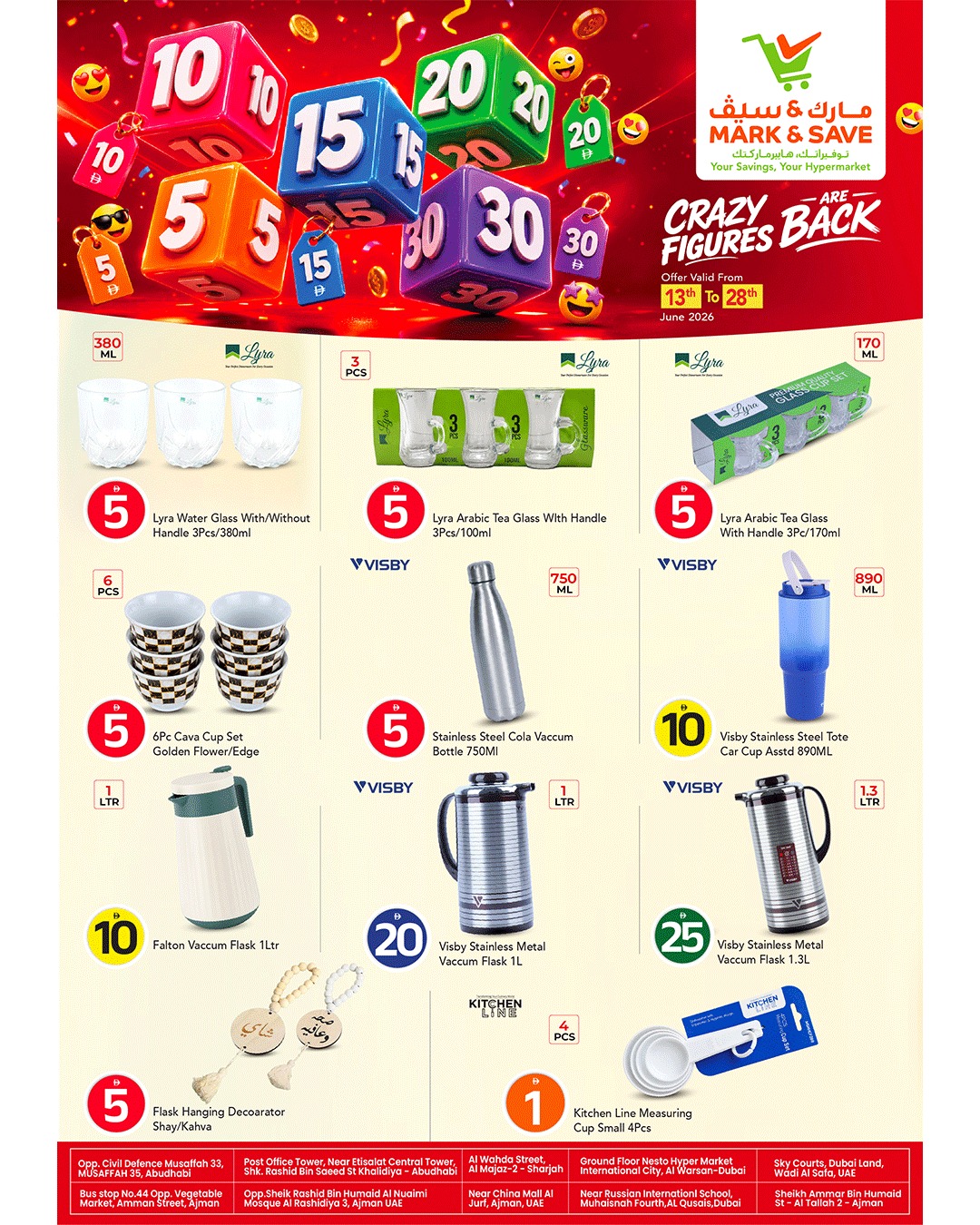 Mark & Save offers in Ajman from 13 to 14 June 2026 Crazy Numbers Offers - Mark & Save - UAE - 13 June 2026 – 14 June 2026 - Page 3