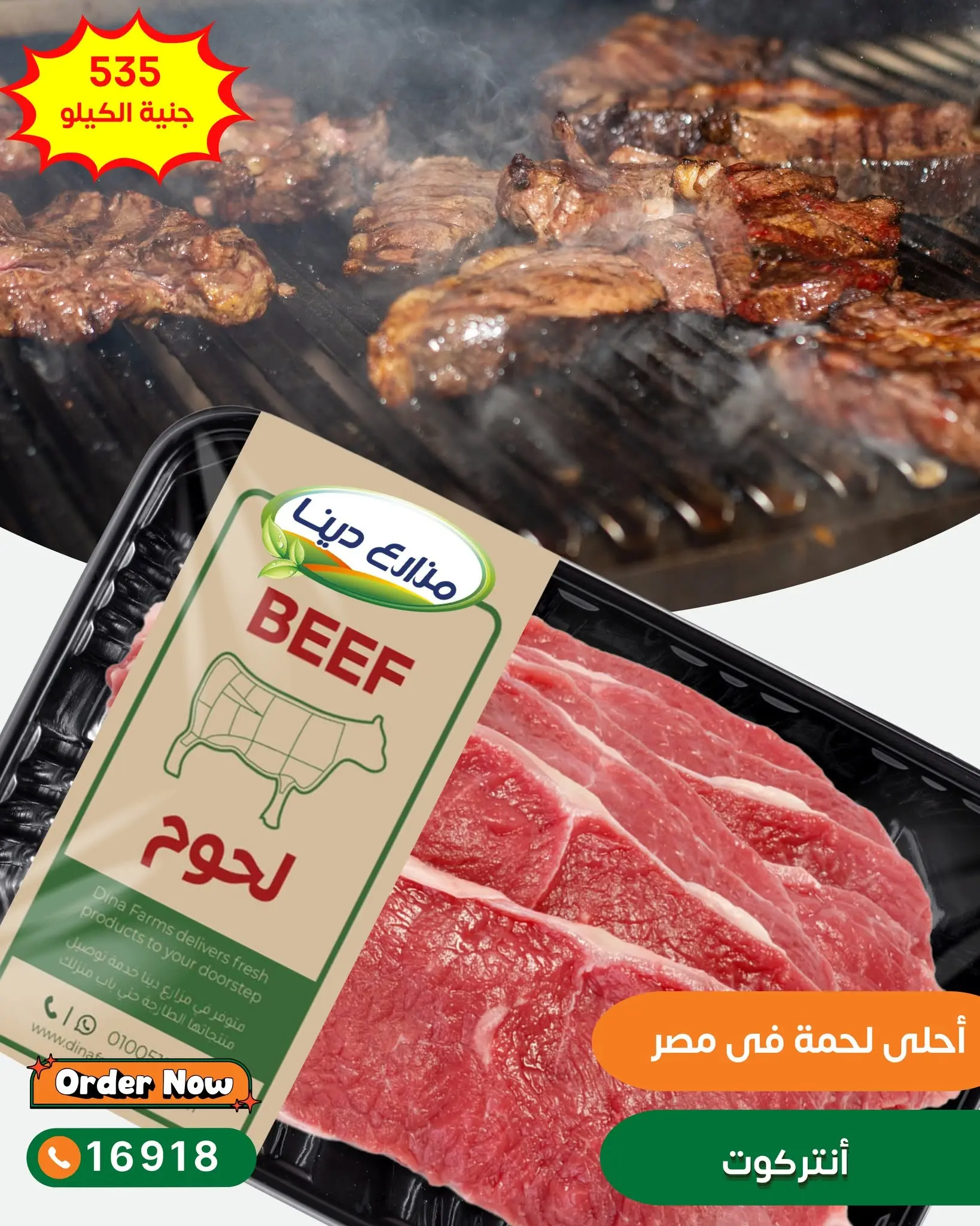 Offres Fermes Dina de 13 à 19 juin 2026 Offres de viande - Fermes Dina - Egypte - 13 juin 2026 – 19 juin 2026 - Page 8