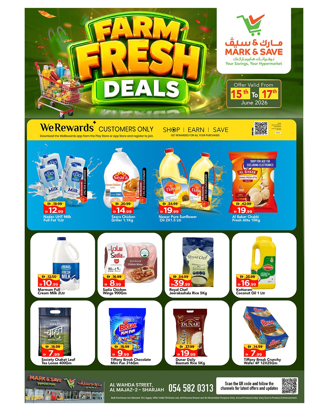 Mark & Save offers in Al Wahda Street from 15 to 17 June 2026 Fresh Deals - Page 1