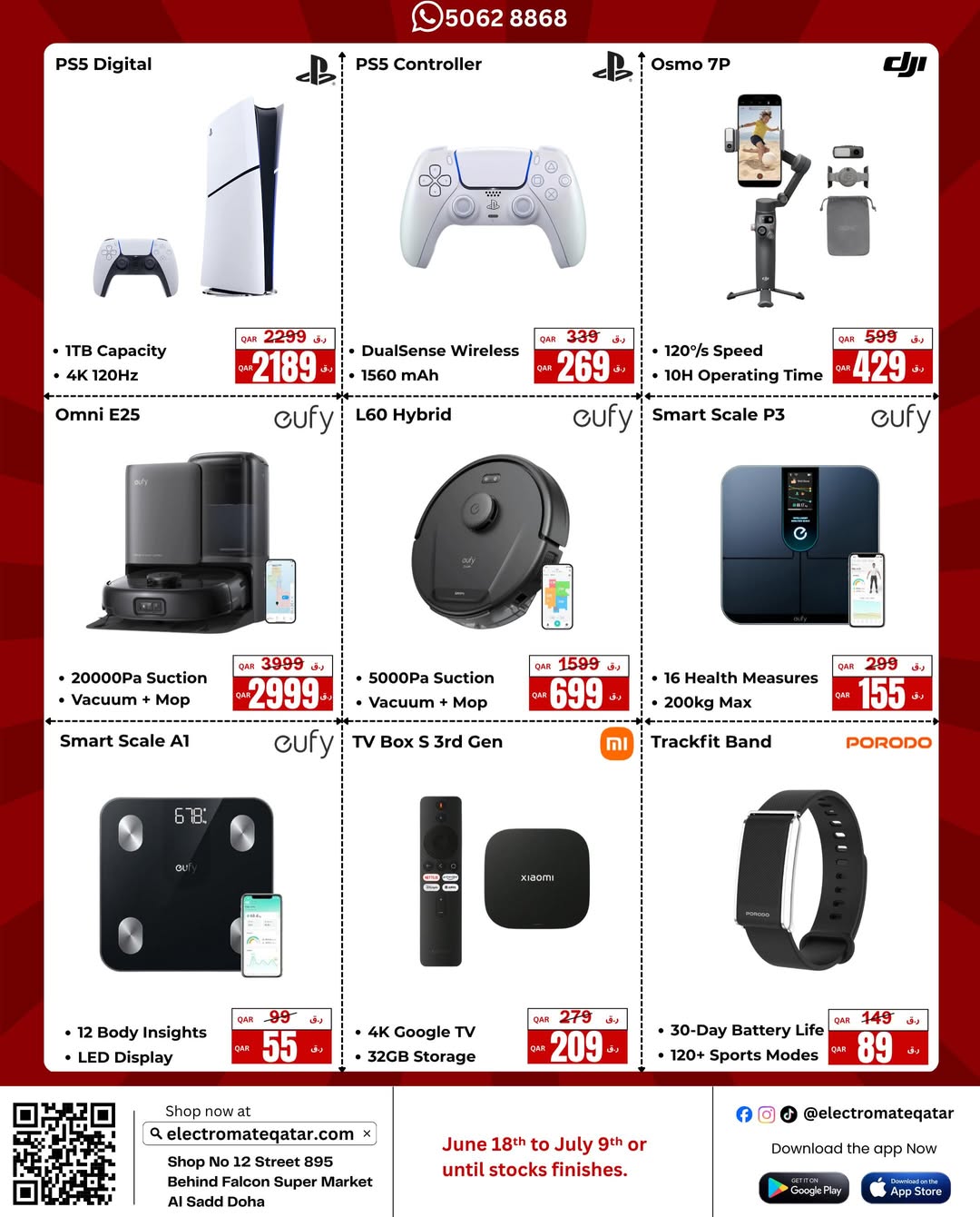 Electro Mate Qatar offers from 18 June to 9 July 2026 Anniversary Offers - Electro Mate - Qatar - 18 June 2026 – 9 July 2026 - Page 14