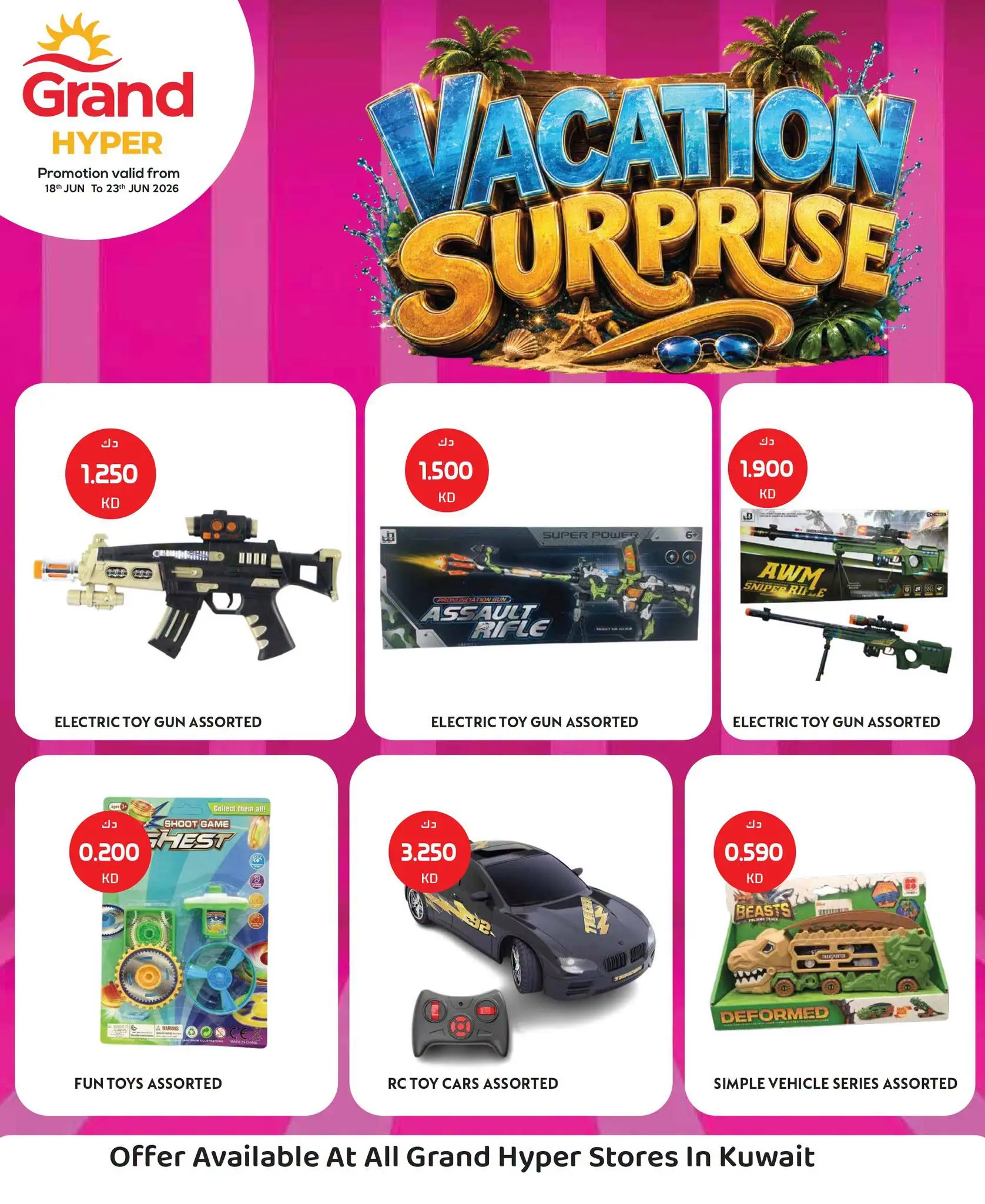 Ofertas de Grand hipermercado Kuwait de 18 a 23 junio 2026 Ofertas sorpresa de vacaciones - Grand hipermercado - Kuwait - 18 junio 2026 – 23 junio 2026 - Página 3