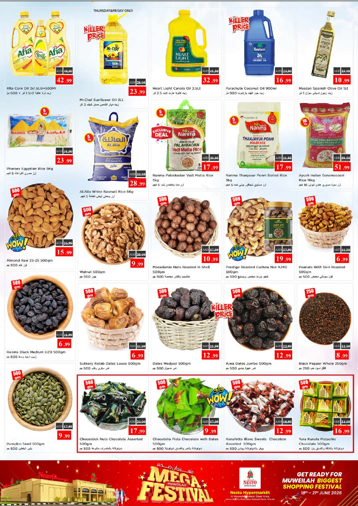 Nesto offers in Muwaileh from 18 to 21 June 2026 Massive festival - Nesto - UAE - 18 June 2026 – 21 June 2026 - Page 9