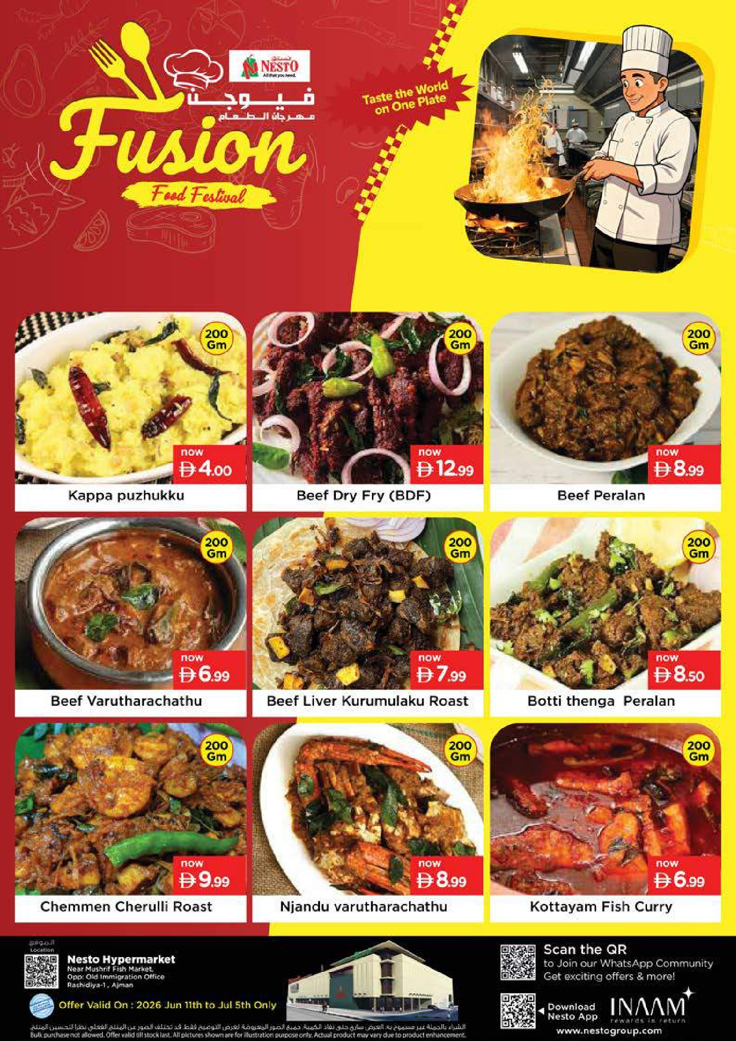 Nesto offers in Mushrif from 18 to 21 June 2026 Nesto Msheirev Offers - Nesto - UAE - 18 June 2026 – 21 June 2026 - Page 19