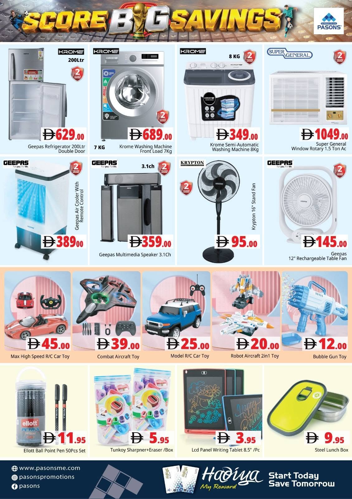 Ofertas de supermercado Pasons Sharjah de 18 a 21 junio 2026 Estalvi en Gran - supermercado Pasons - Emiratos Árabes Unidos - 18 junio 2026 – 21 junio 2026 - Página 15