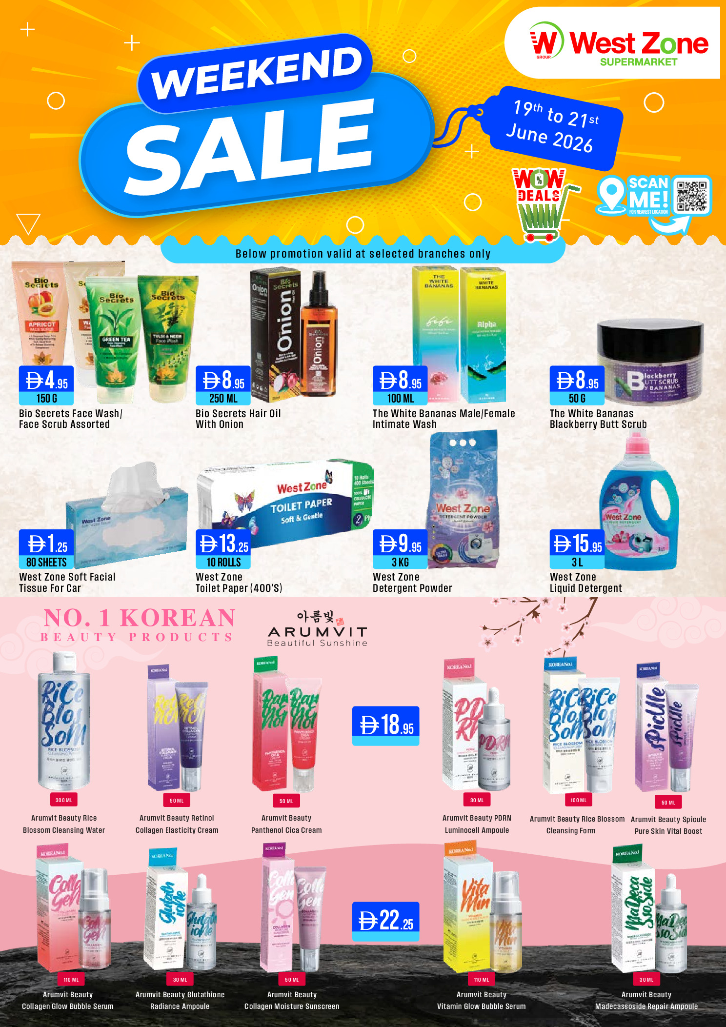 West Zone supermarket UAE offers from 19 to 21 June 2026 Weekend Deals - West Zone supermarket - UAE - 19 June 2026 – 21 June 2026 - Page 6